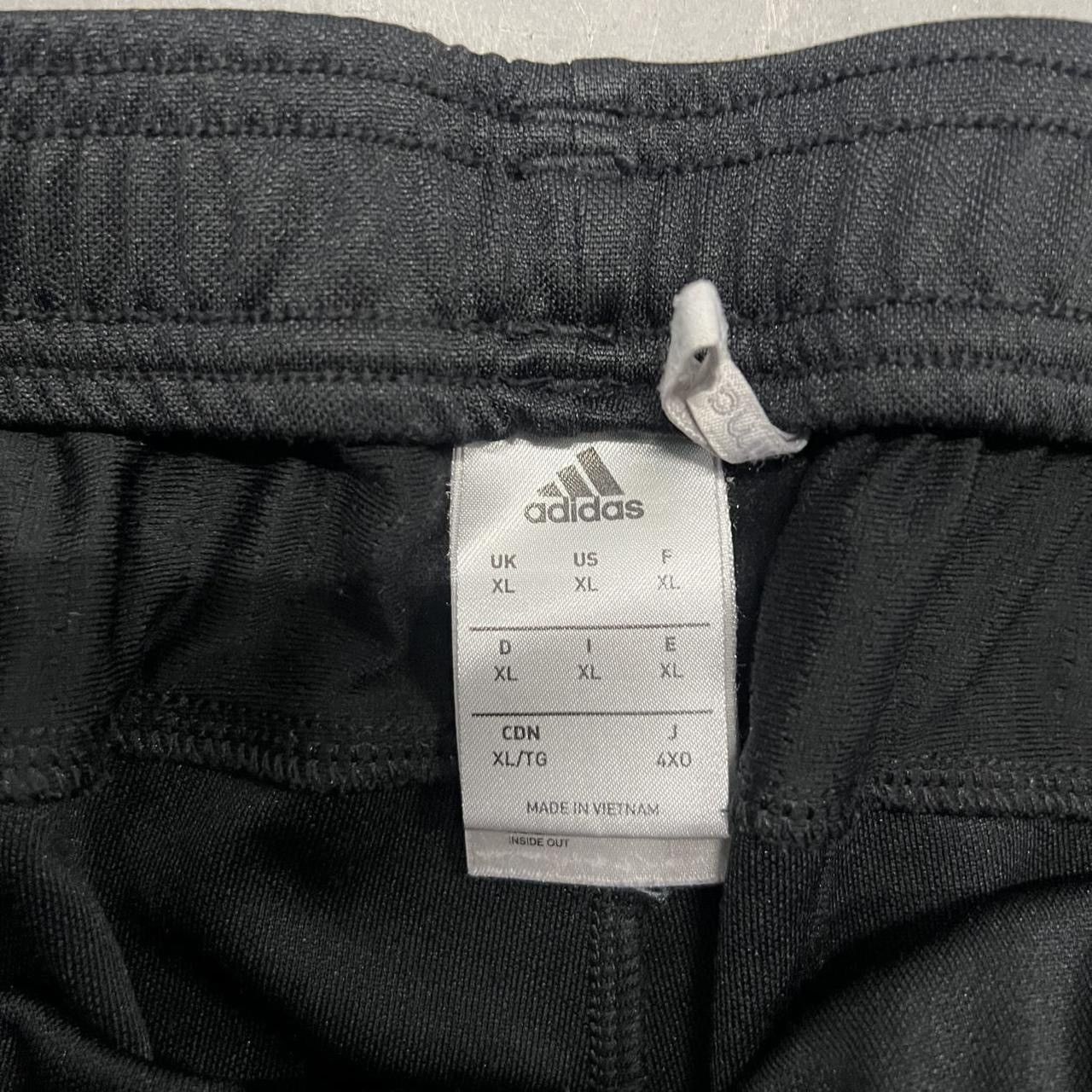 Adidas × Vintage Crazy VintageY2K Adidas Track pants sweatpants with leg zip! Size US 34 / EU 50 - 6 Thumbnail