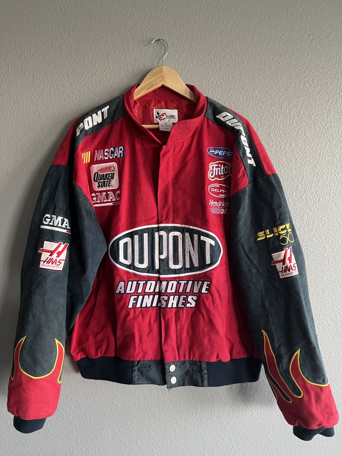 Jeff Gordon XL Jacket and hot bobblehead