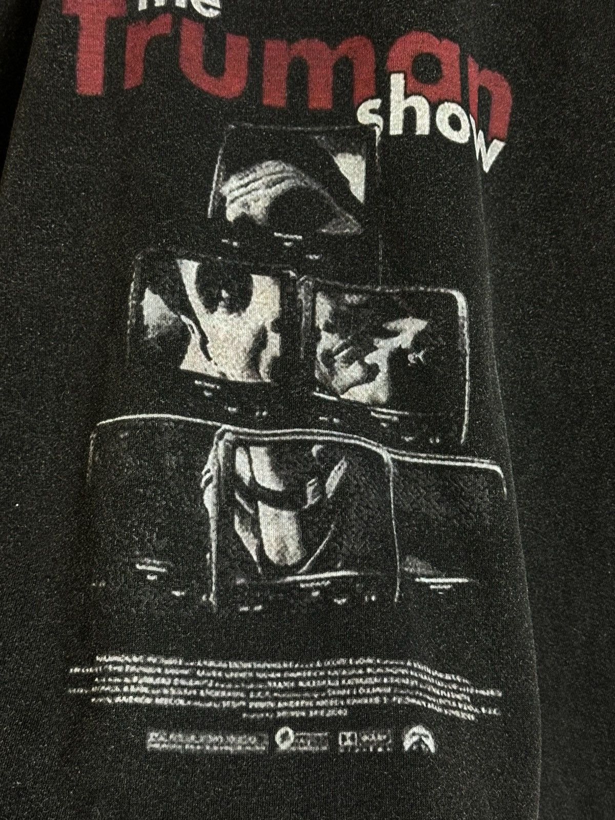 Vintage 🔥 1998 The Truman Show Vintage Movie Jim Carrey T Shirt Size US XXL / EU 58 / 5 - 3 Thumbnail