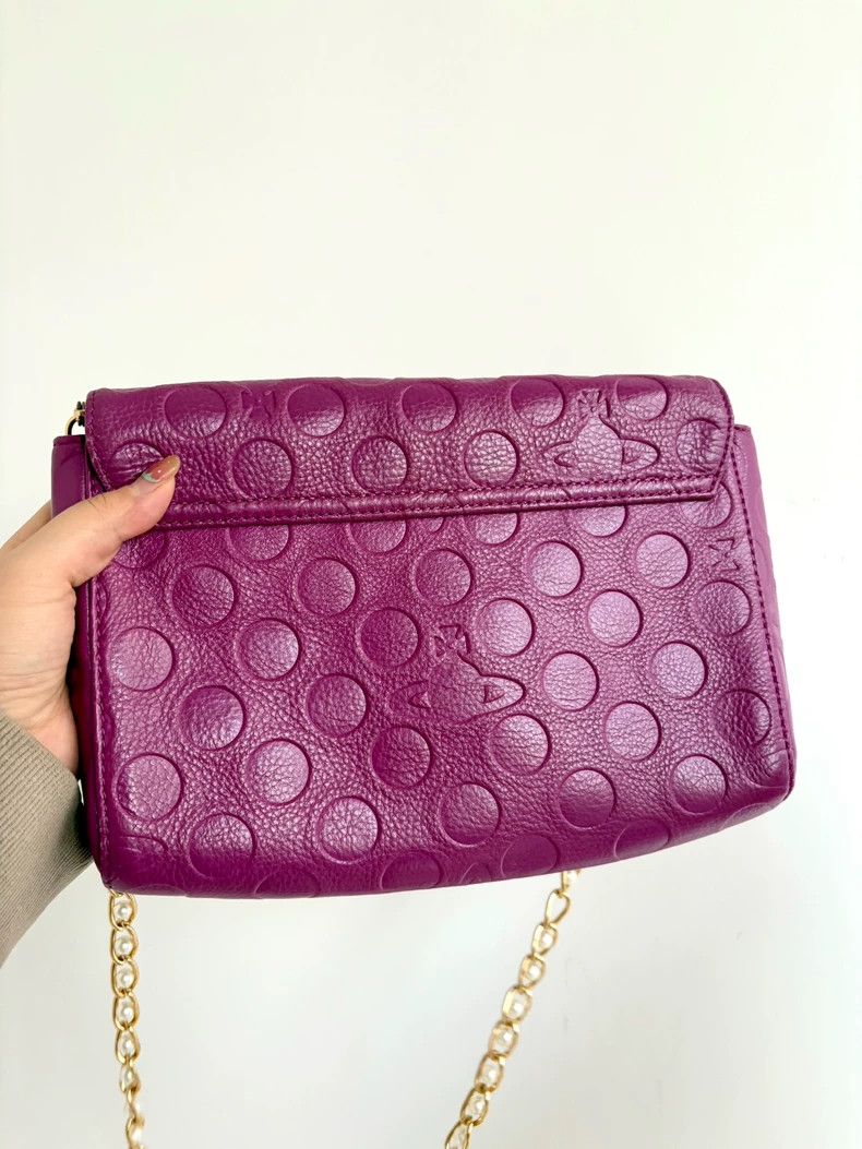 Vivienne Westwood Vivienne Westwood size os Pink Saturn polka dot shoulder ba Size ONE SIZE - 3 Thumbnail