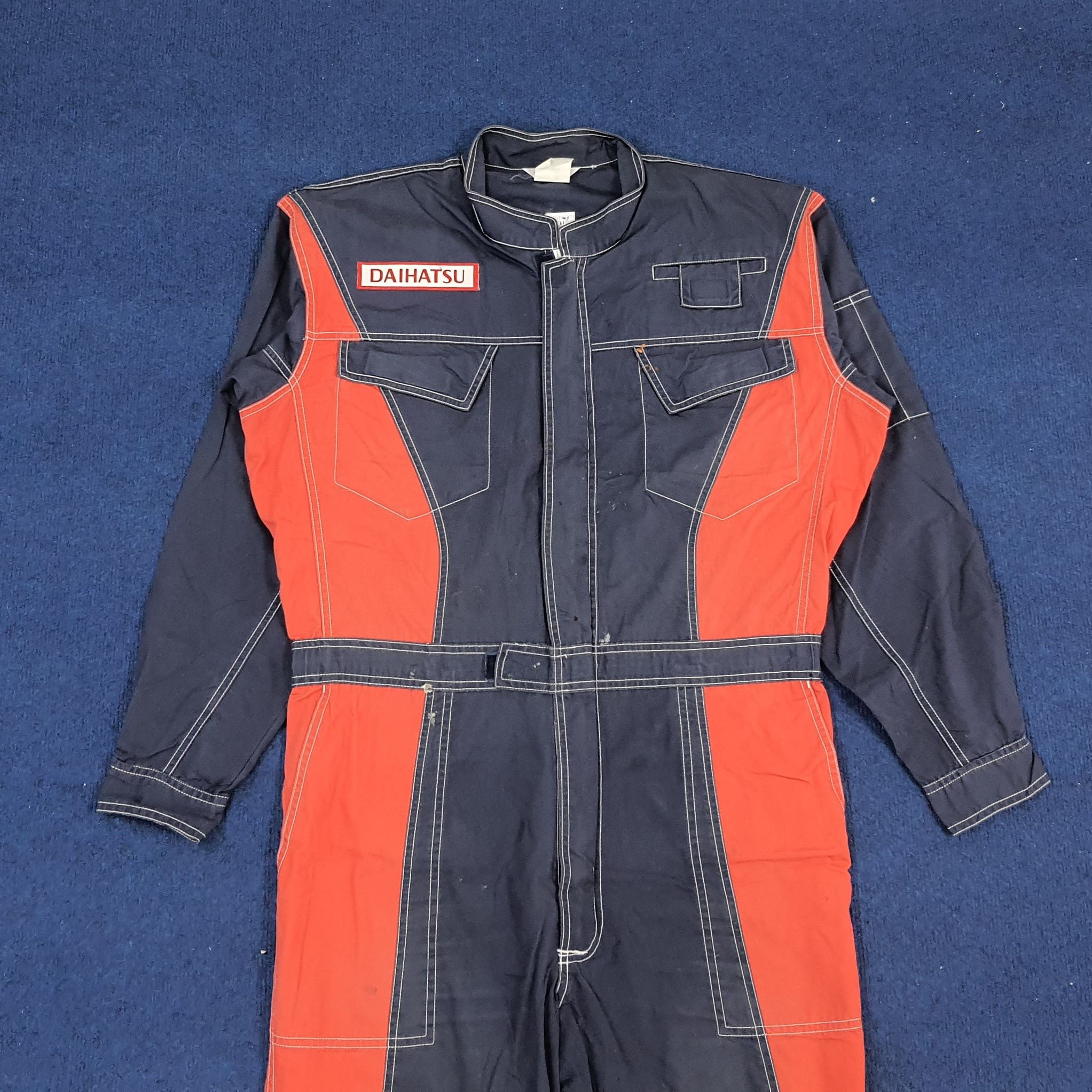 Japanese Brand × Vintage Vintage DAIHATSU Japanese Brand Motorsports Coverall Size US L / EU 52-54 / 3 - 3 Thumbnail