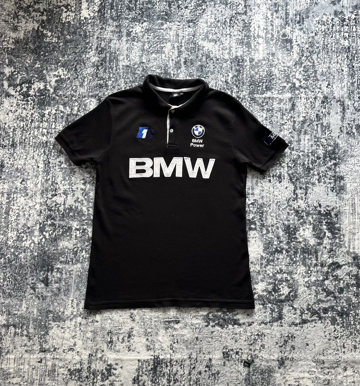 BMW BMW Moto Polo Shirt Black Embroidered Racing Logo Michelin Size US M / EU 48-50 / 2 - 1 Thumbnail