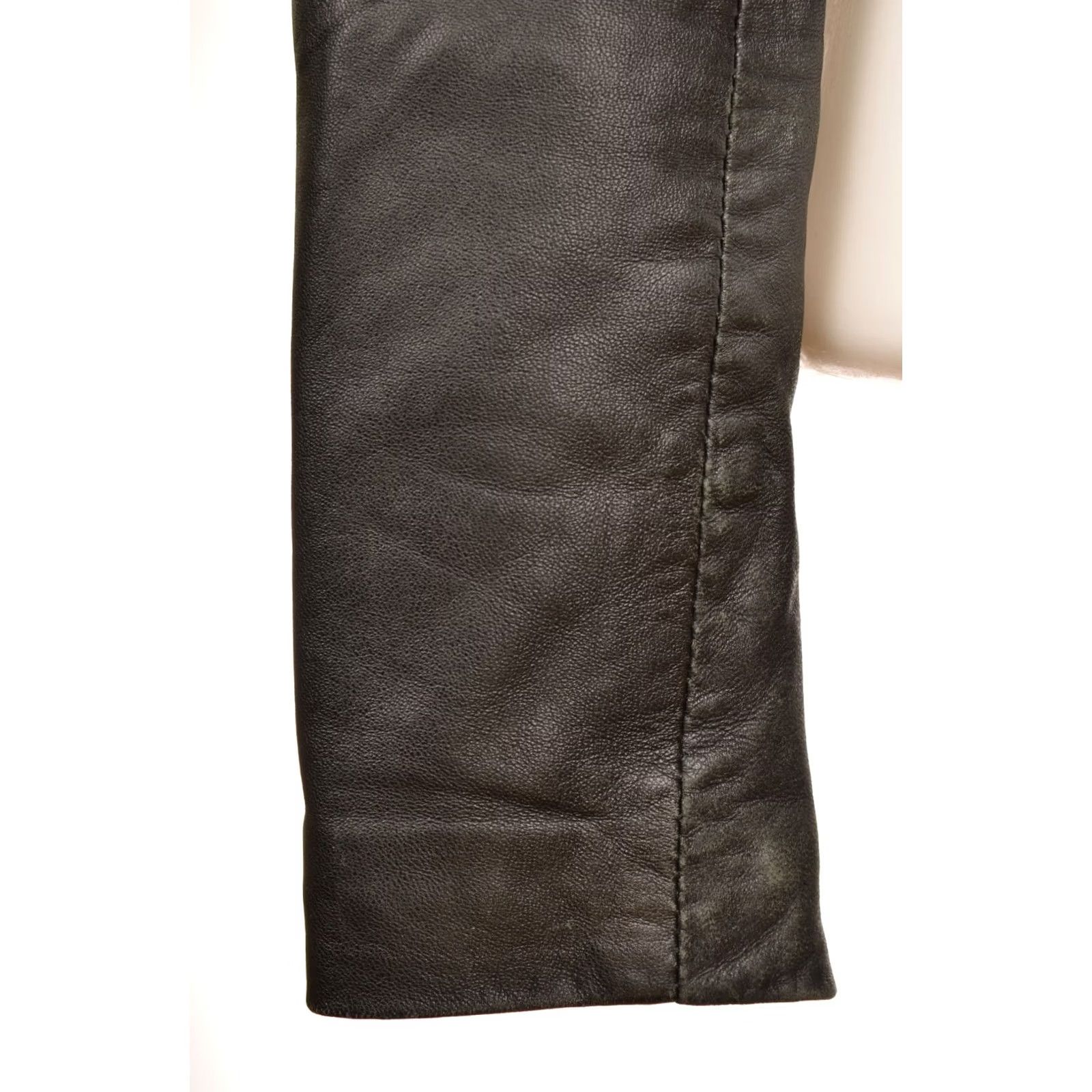 G-Star G-Star Raw CL Midnight Short Biker Leather Jacket XS Women - DDP, Black, Leather, Biker, Size XS, Vintage? Size 26" / US 2 / IT 38 - 4 Thumbnail