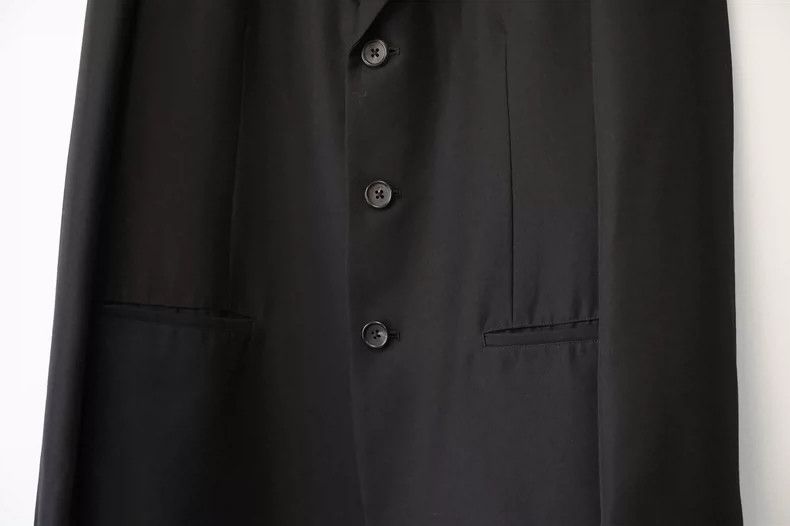 Yohji Yamamoto Yohji Yamamoto 97 AW Gloss Blend Jacket 2505-Nextarrow Size US M / EU 48-50 / 2 - 4 Thumbnail