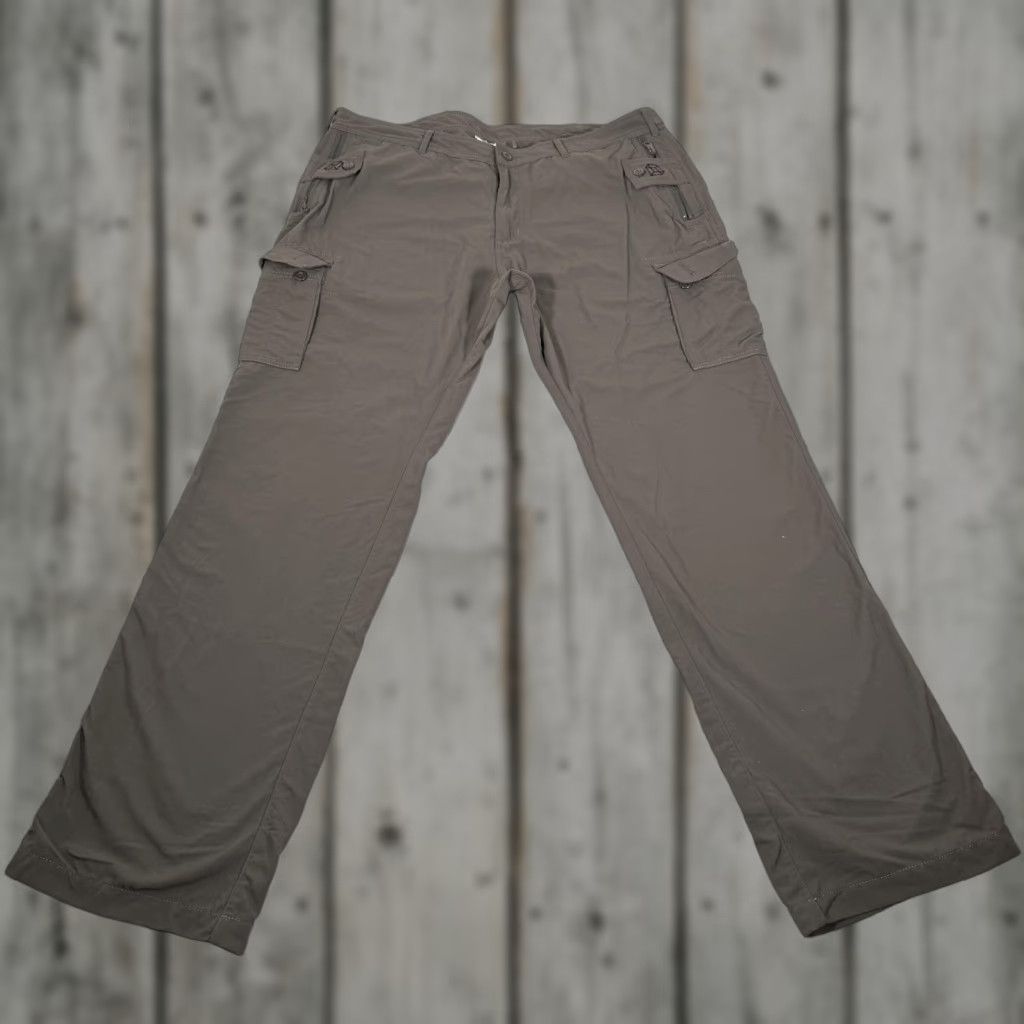 Vintage Clothing Arts Pants Mens 38x34 Brown P Cubed Pick Pocket Proof Cargo Travel Size US 38 / EU 54 - 1 Thumbnail
