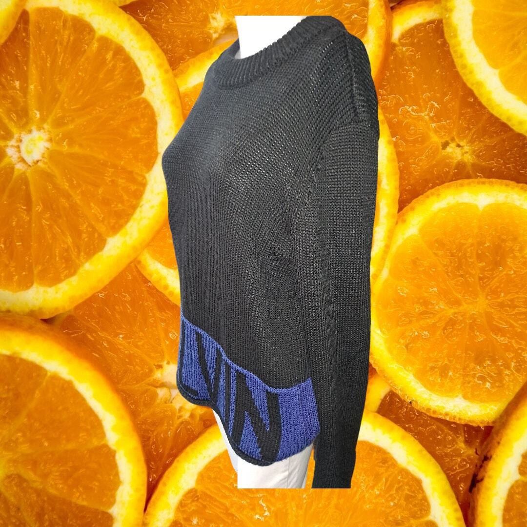 Other Calvin Klein Jeans Heavyweight Black and Blue Sweater Size L Size US L / EU 52-54 / 3 - 9 Thumbnail