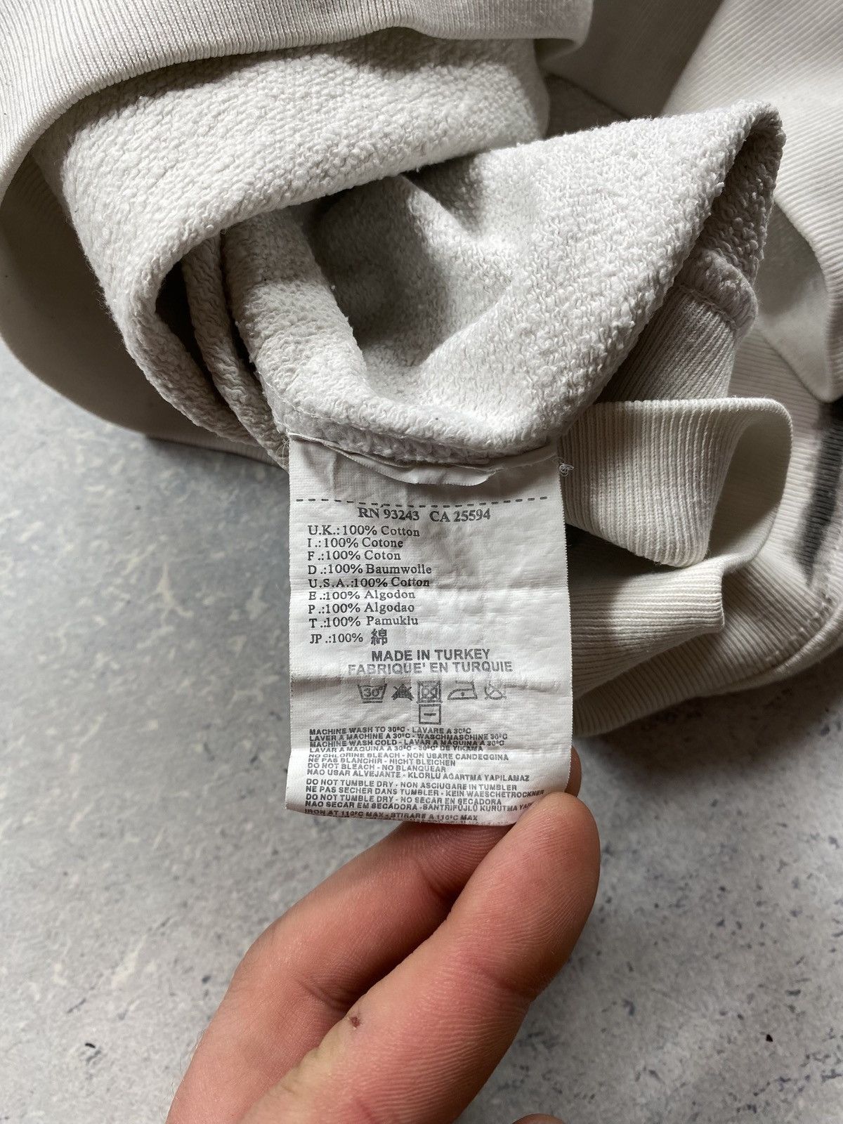 Diesel Diesel Men’s White Hoodie Size Medium Size US M / EU 48-50 / 2 - 9 Thumbnail