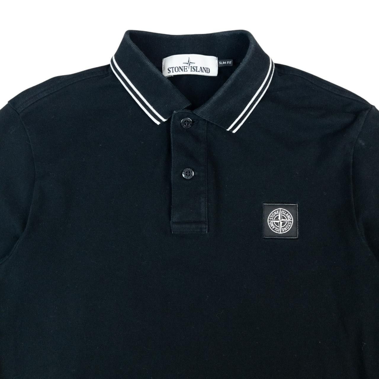Stone Island Vintage Stone Island Long Sleeve Polo Shirt Size S Size US S / EU 44-46 / 1 - 3 Thumbnail