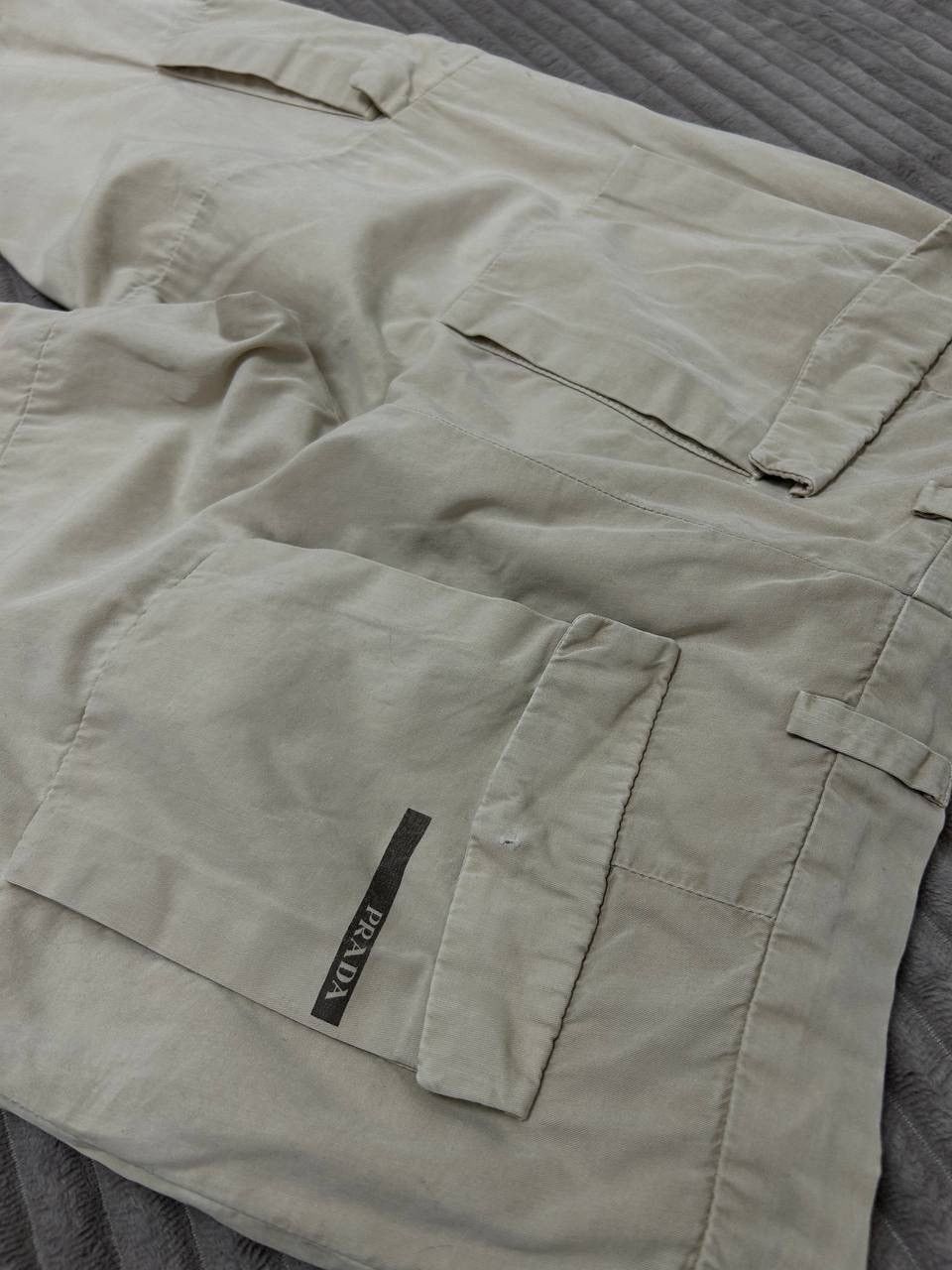 Prada Prada Sport Vintage Tan/Beige Cargo Pant Trousers Size 46 Size US 30 / EU 46 - 5 Thumbnail