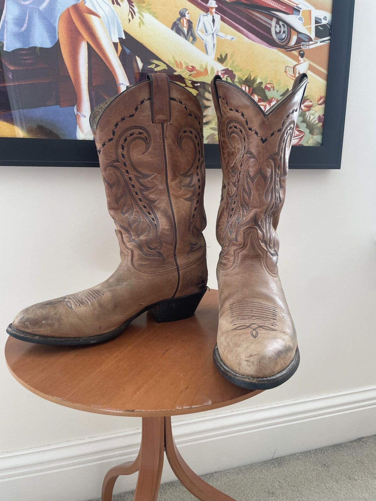 Tony Lama Vintage Tony lama cowboy boots Size US 10 / EU 43 - 1 Preview