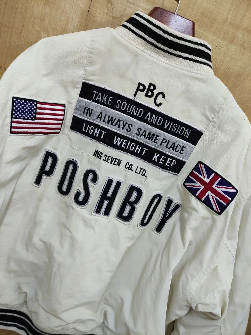 Japanese Brand POSH BOY VINTAGE BOMBER JACKET Size US M / EU 48-50 / 2 - 9 Thumbnail