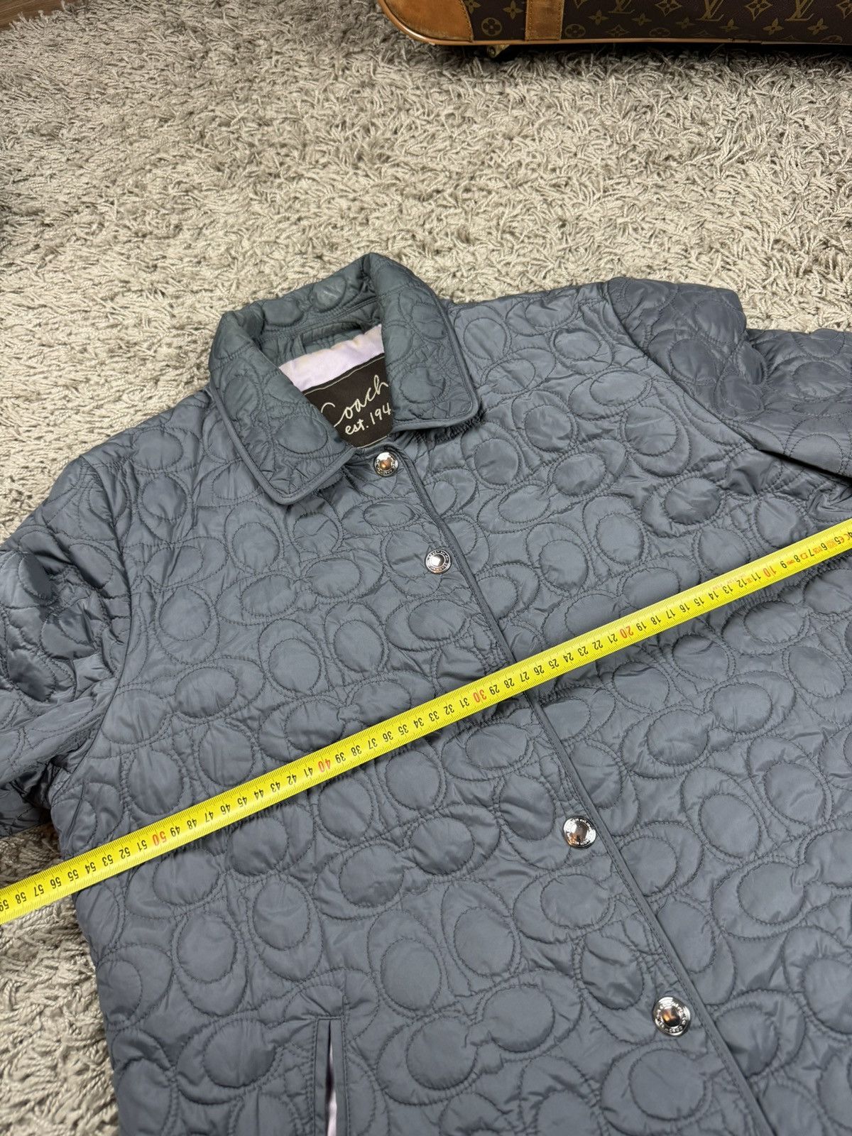 Coach Jacket coat Coach Paris France style original luxury item Size L / US 10 / IT 46 - 4 Thumbnail