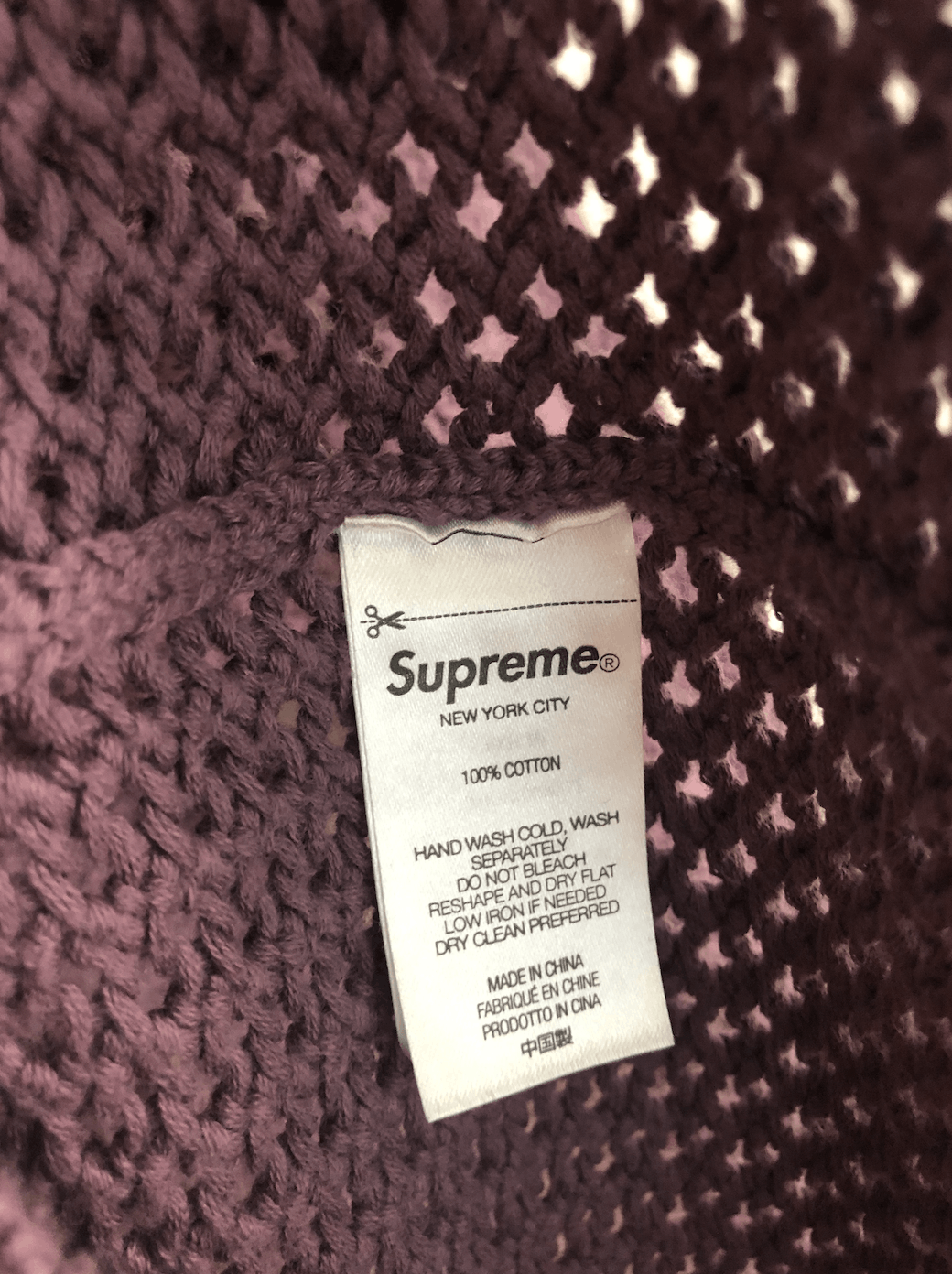 Supreme Open Knit Small Box Sweater Size US M / EU 48-50 / 2 - 6 Thumbnail