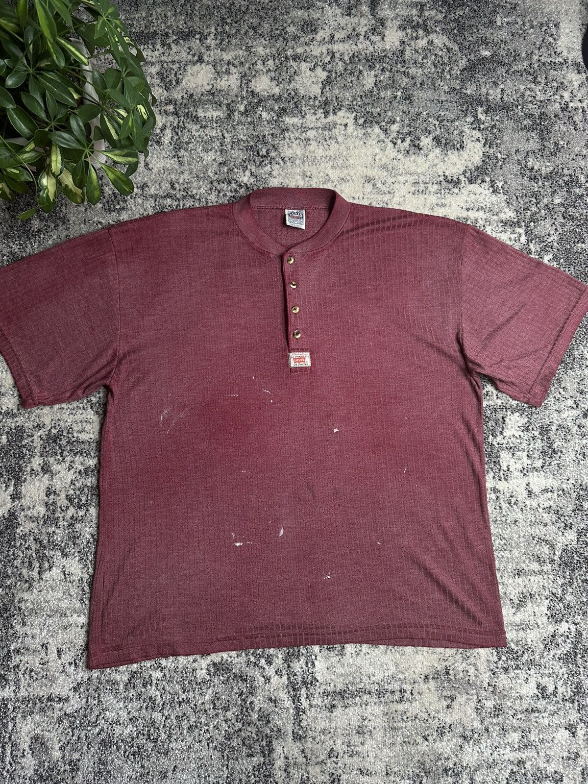 Levi's True Vintage Made in USA Levi’s Levis Polo T-Shirt Size US XL / EU 56 / 4 - 1 Thumbnail