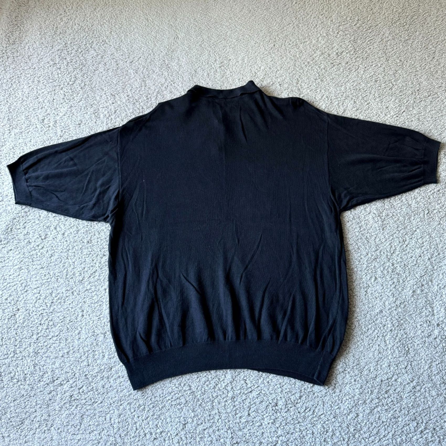 Vintage VINTAGE Giglio Rosso Sweater Mens XL Black Golf Italy Modal Rayon Blend Shirt Men XL Black Golf Italy Modal Rayon Blend Size US XL / EU 56 / 4 - 7 Thumbnail