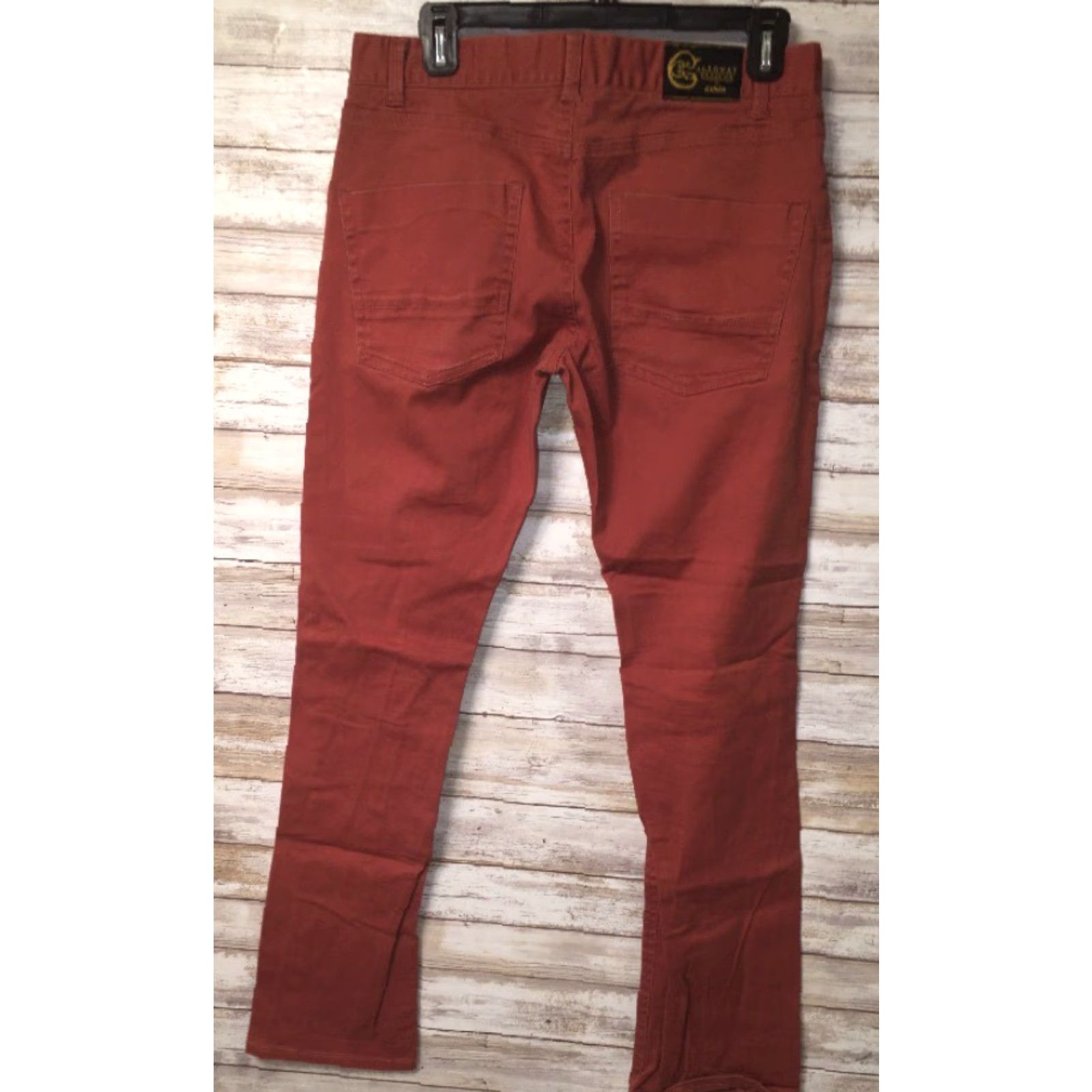 Vintage CALLAWAY CLASSICS Casual Jeans Size 32 X 30 Maroon Regular Classic Mens Size US 32 / EU 48 - 4 Thumbnail