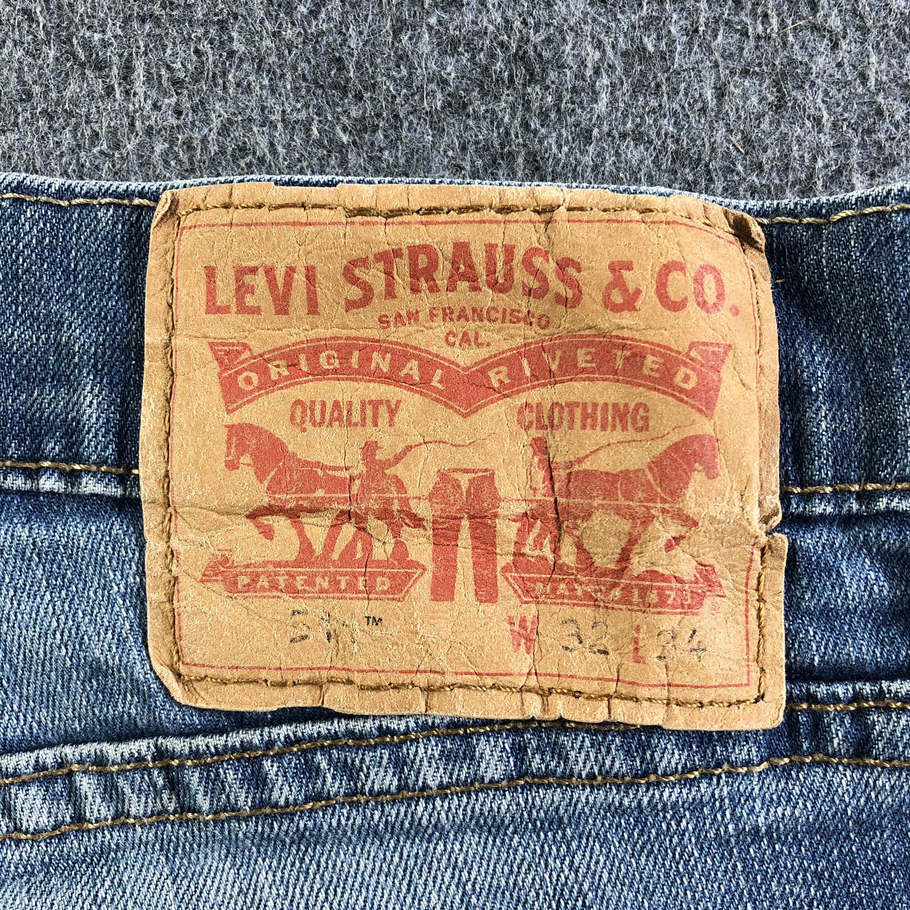 Levi's Vintage Blue Wash Levis 511 Jeans-J4172 Size US 31 - 5 Thumbnail