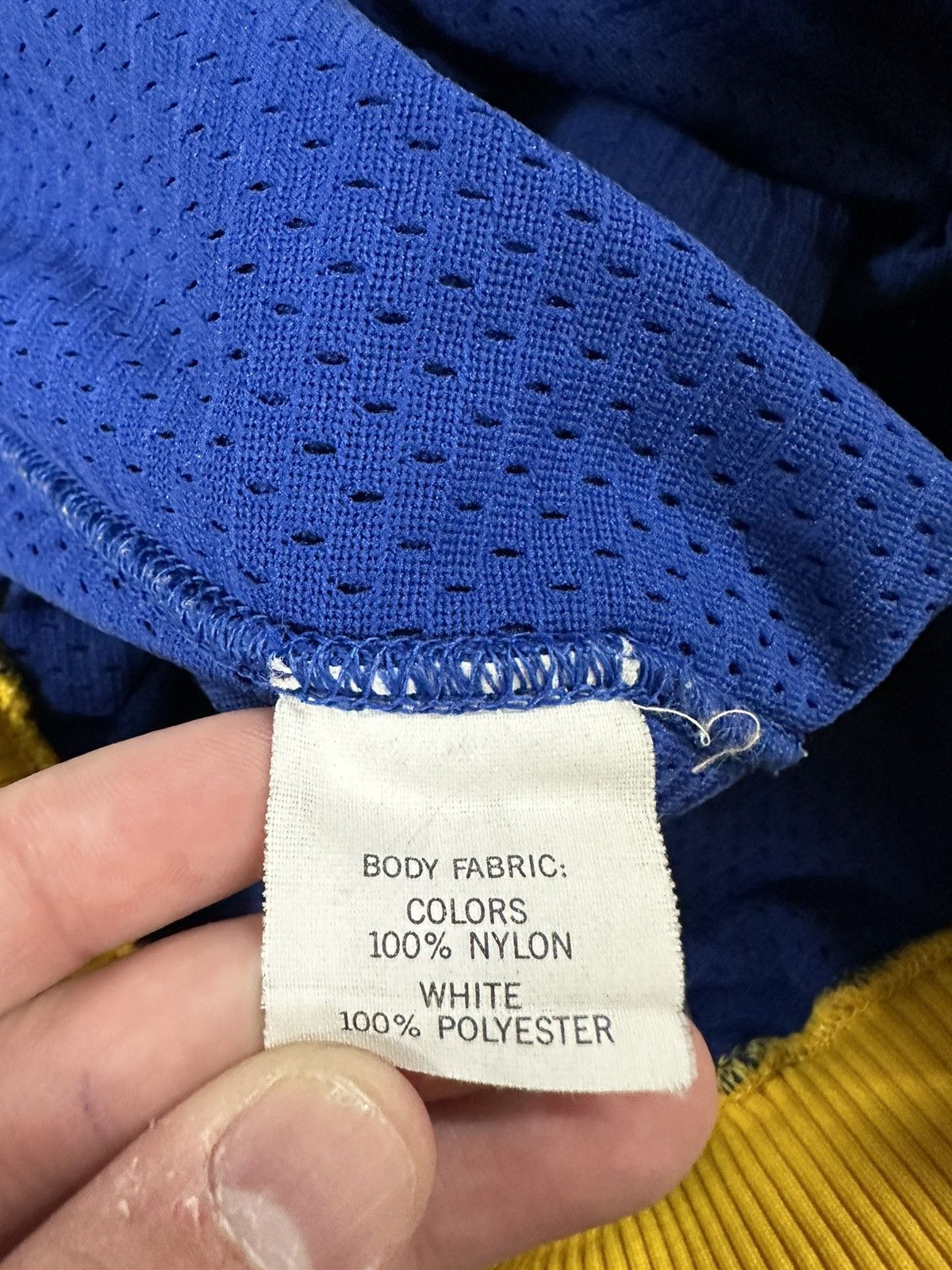 Champion Vintage 90s Champion Golden State Warriors Authentic Pro Cut Size US 38 / EU 54 - 10 Thumbnail