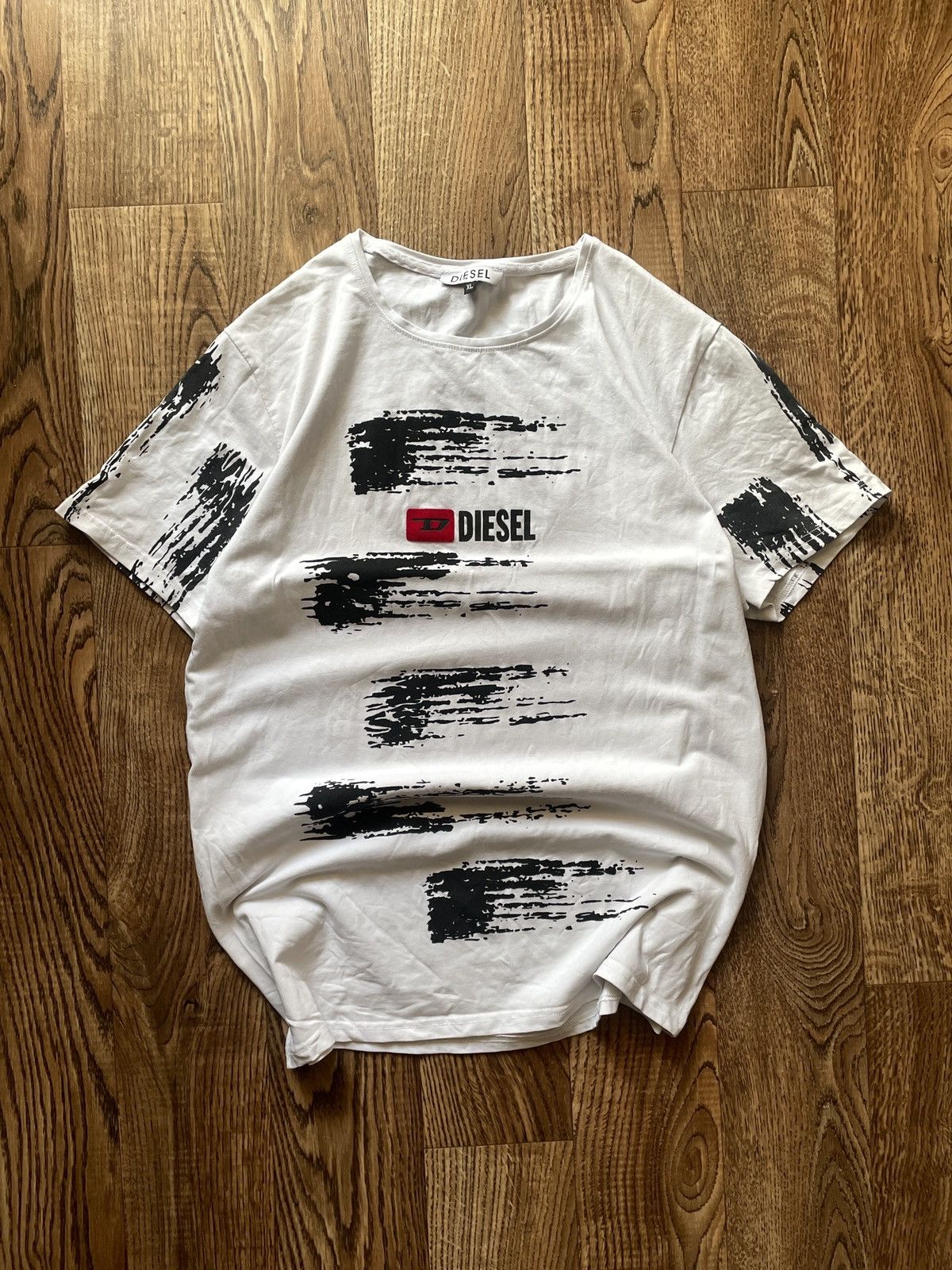 Diesel Vintage diesel t shirt spellout Size US XL / EU 56 / 4 - 1 Thumbnail