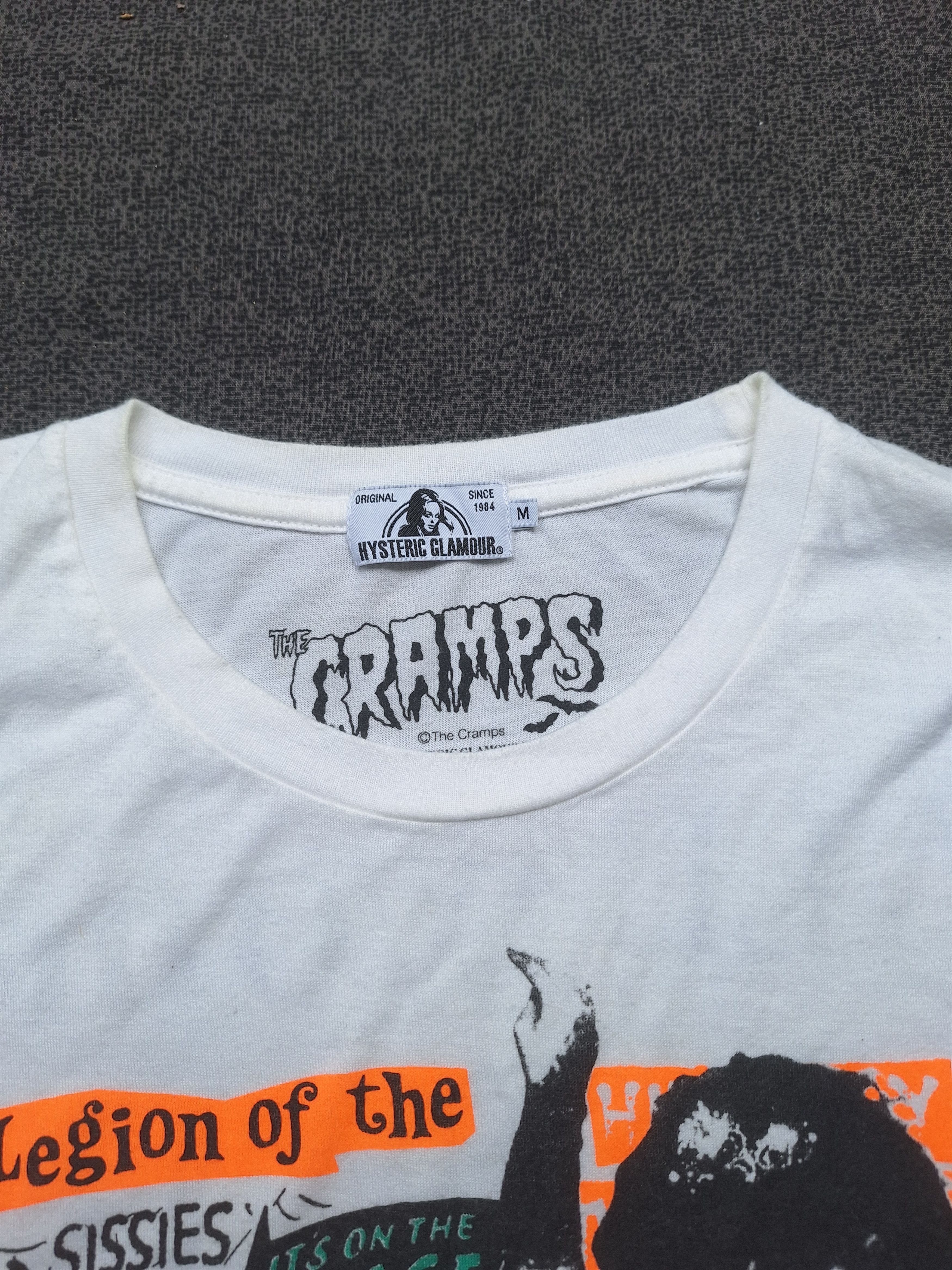 Band Tees × Hysteric Glamour Hysteric '"The Cramp" Band Tees Shirt Size US S / EU 44-46 / 1 - 5 Thumbnail