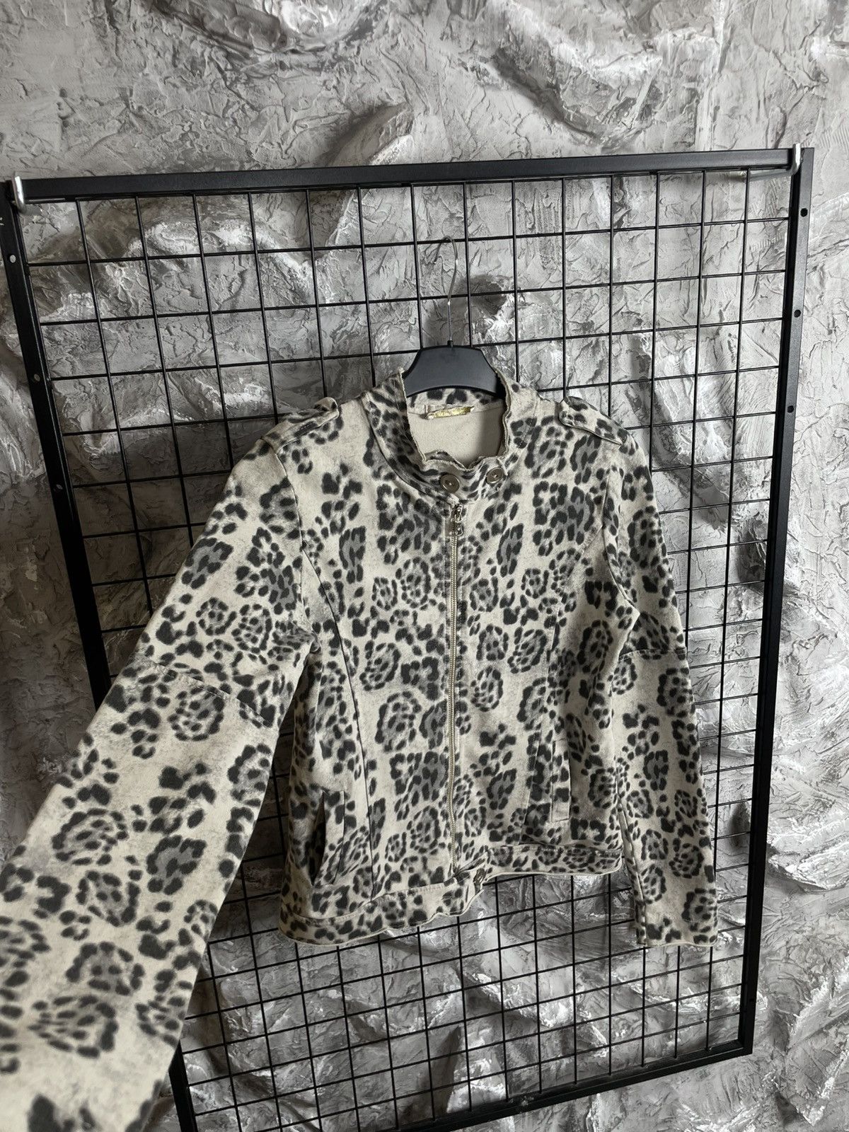 If Six Was Nine Y2K Vintage Leopard Jacket Roberto Cavalli LGB Japanese Vibe Size US S / EU 44-46 / 1 - 5 Thumbnail