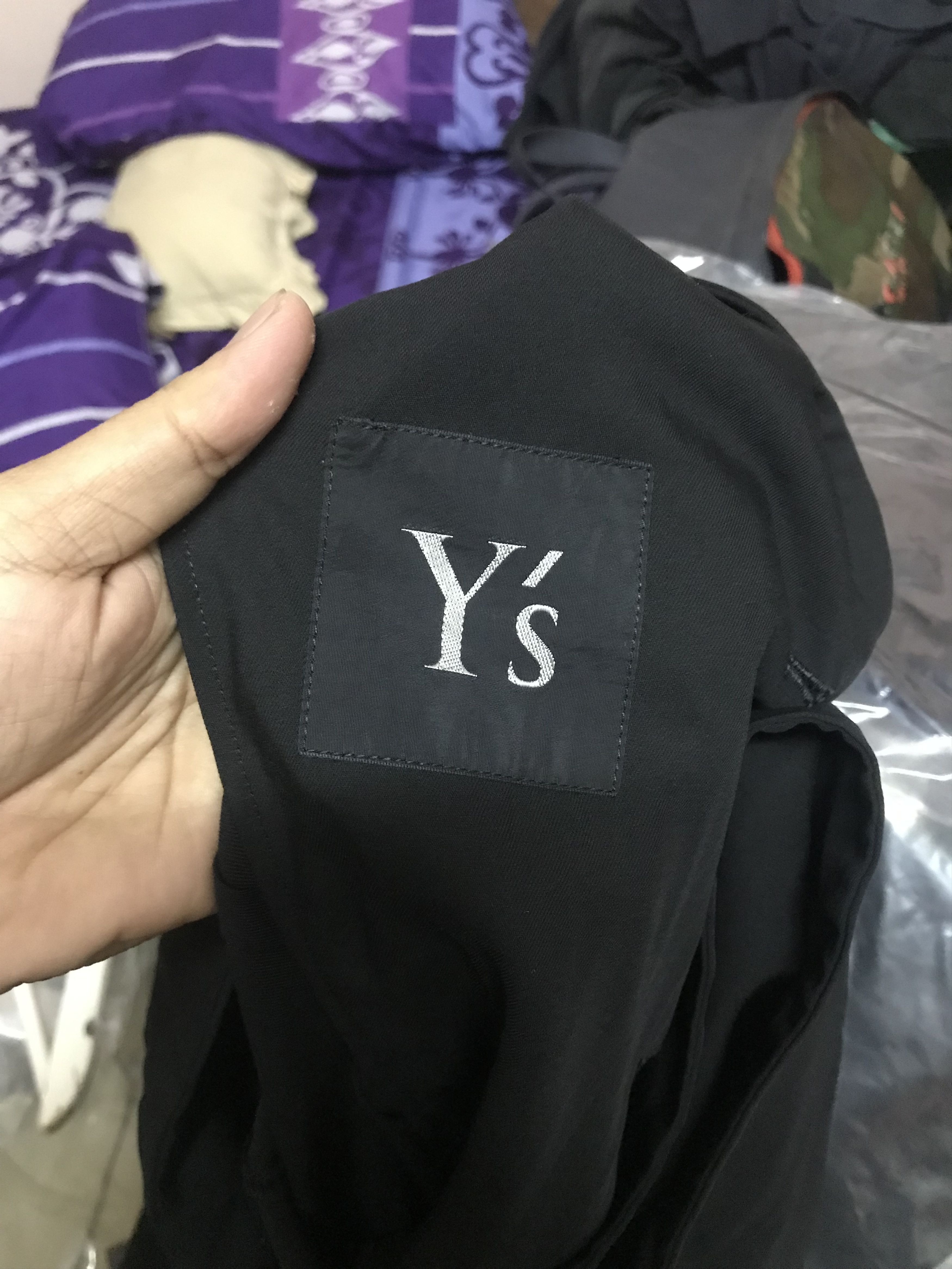 Japanese Brand × Y's × Yohji Yamamoto Ys Yohji Yamamoto Black Coat Size M / US 6-8 / IT 42-44 - 3 Thumbnail