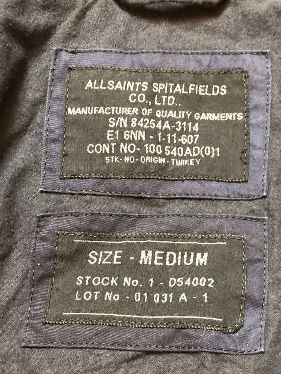 Allsaints Allsaints Light Jacket Size US M / EU 48-50 / 2 - 2 Thumbnail