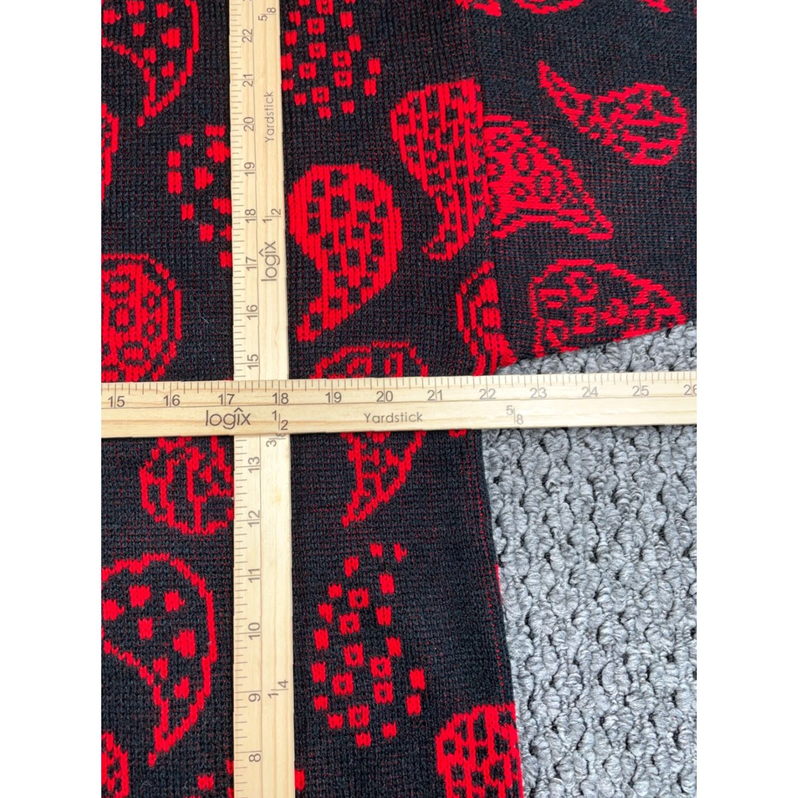 Vintage VINTAGE Paisley Pattern Sweater Women Large Black Acrylic Knit Crew Neck Long Sleeve 80s Hippie Retro Womens Size L / US 10 / IT 46 - 5 Thumbnail