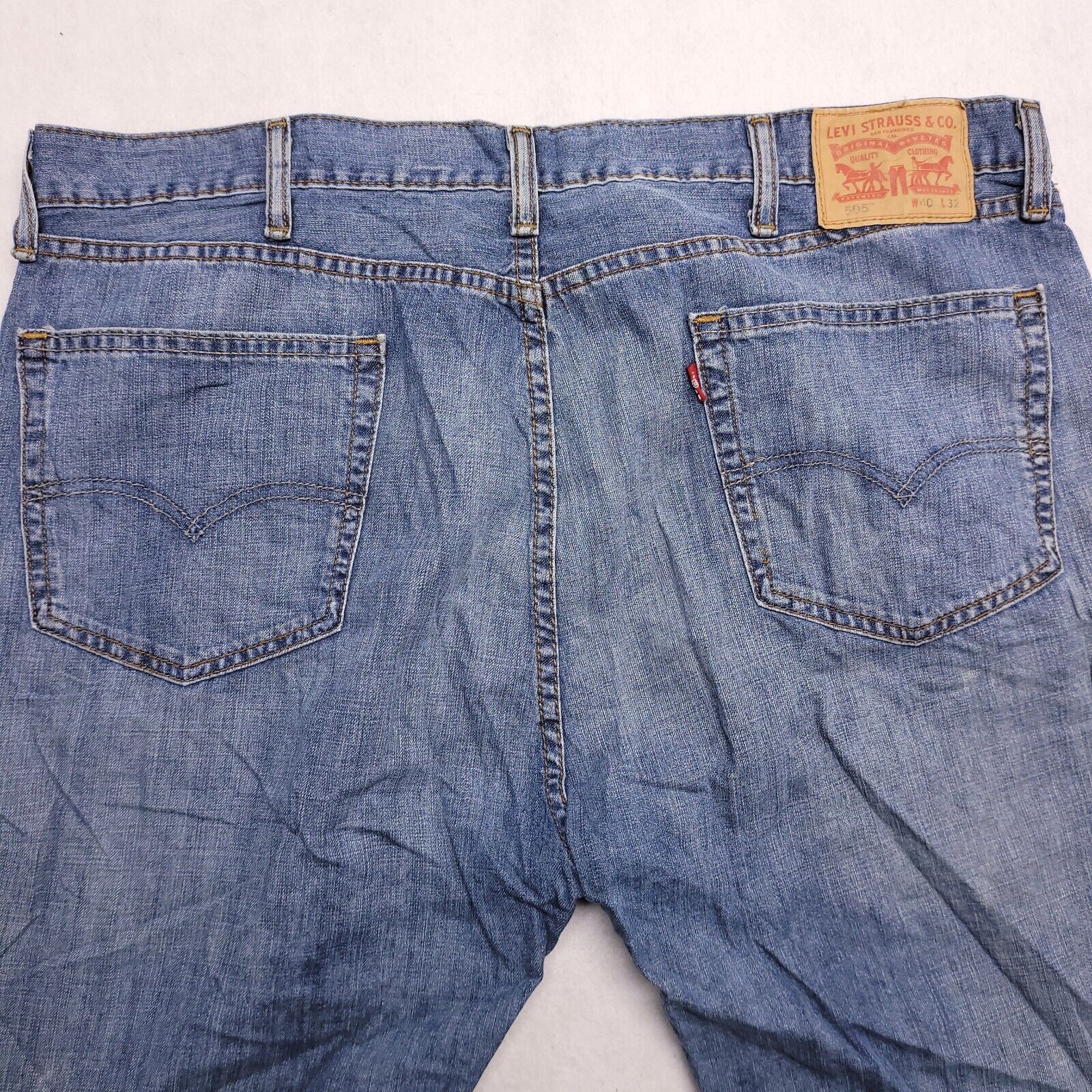 Levi's Levi's 505 Casual Button Zip Denim Jeans Men Size 40x32 Blue Size US 40 / EU 56 - 11 Thumbnail