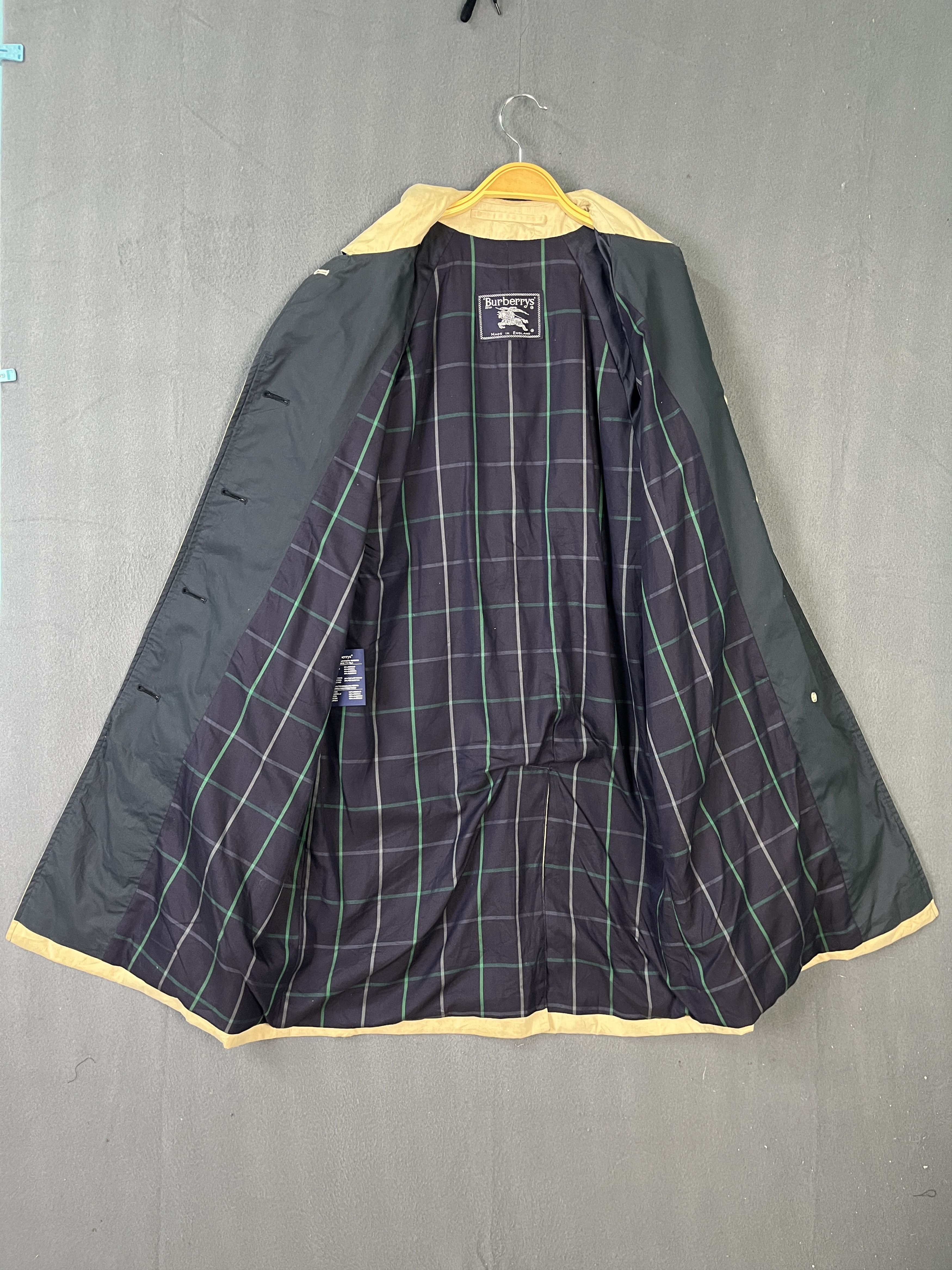 Burberry Prorsum Vintage Made in England Burberrys Trench Coat Beige Size US M / EU 48-50 / 2 - 3 Thumbnail