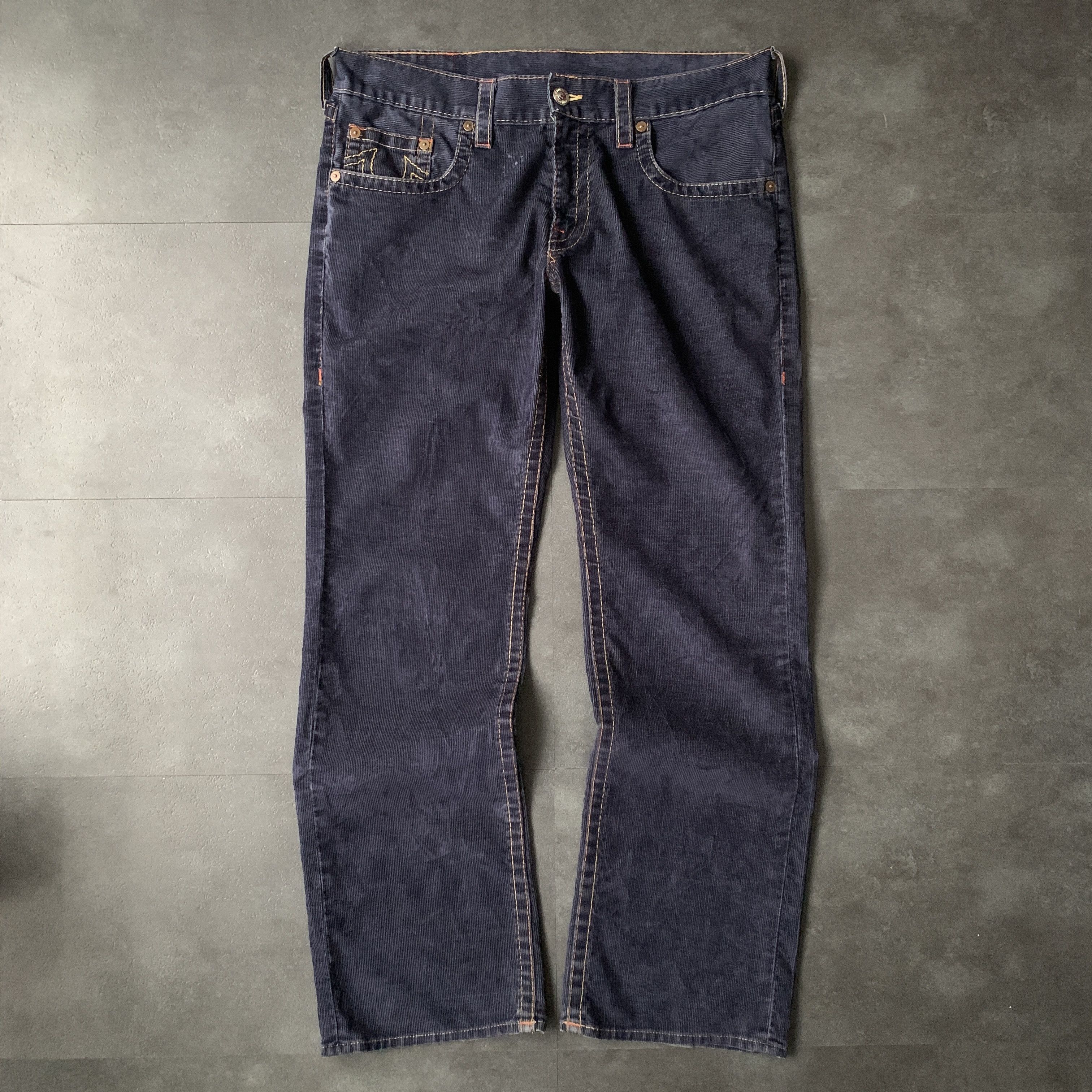 True Religion Vintage 2000s True Religion Bobby Corduroy Pants Size US 36 / EU 52 - 4 Thumbnail