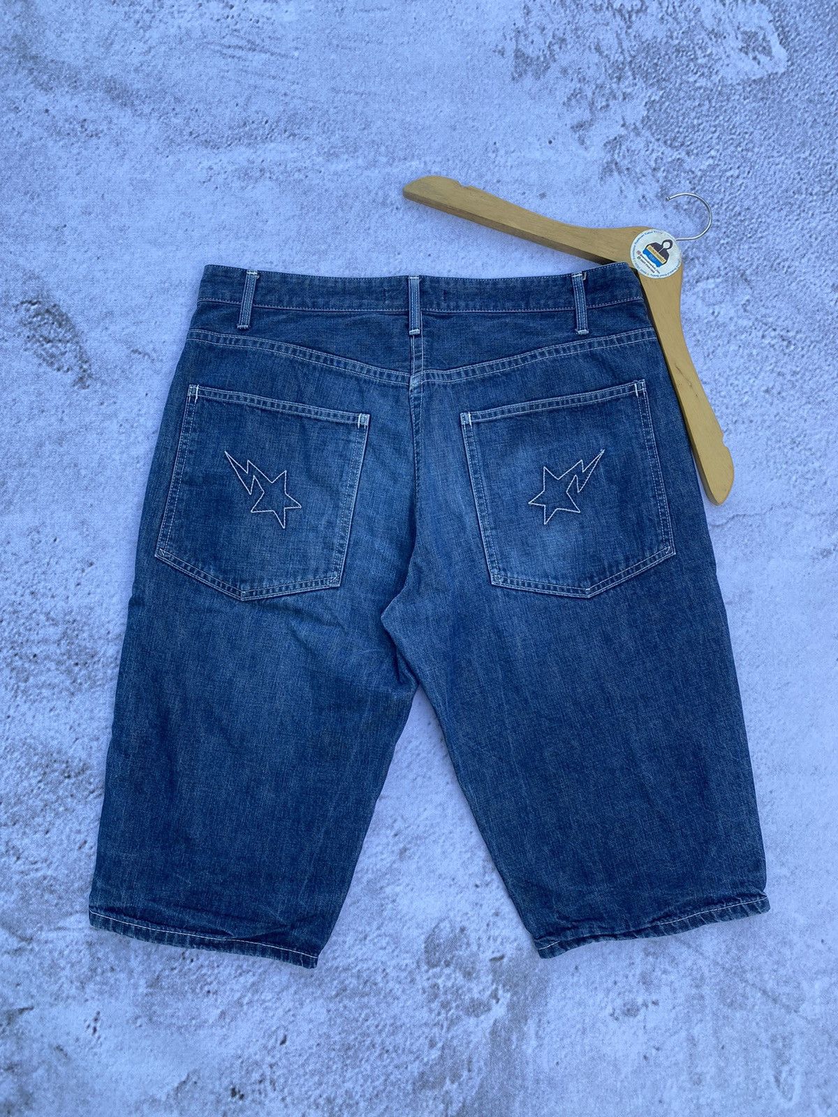 Bape Shortpants a bathing ape denim bape classic Size US 32 / EU 48 - 1 Thumbnail