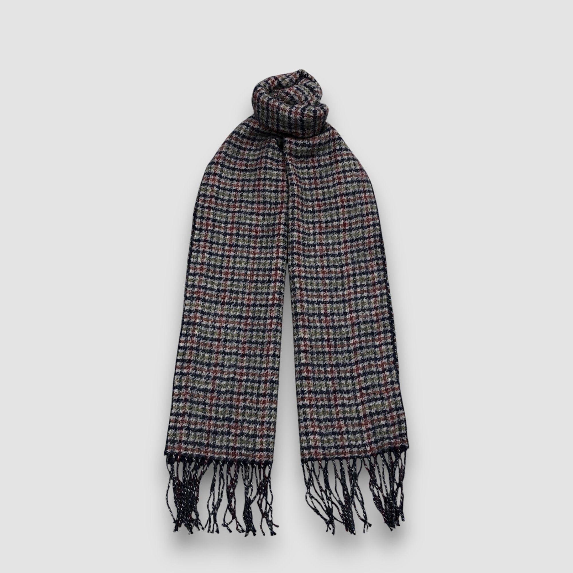 Takeo Kikuchi Vintage Takeo Kikuchi Scarf Muffler Wool Plaid Neck Scarves Size ONE SIZE - 1 Thumbnail