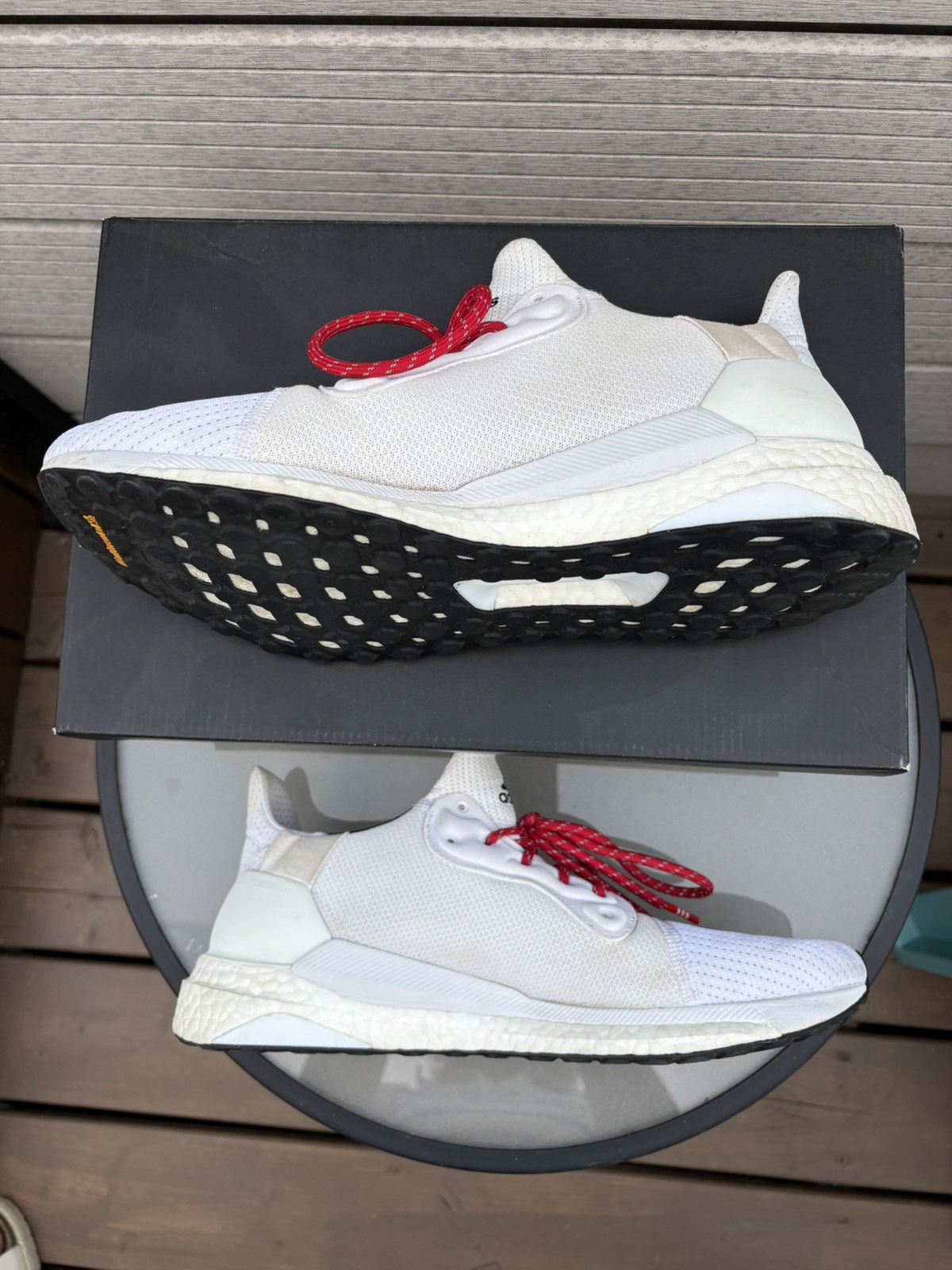 Adidas × Pharrell Human made Solarhu redheart 🗣️Final price 🗣️ Size US 11 / EU 44 - 5 Thumbnail