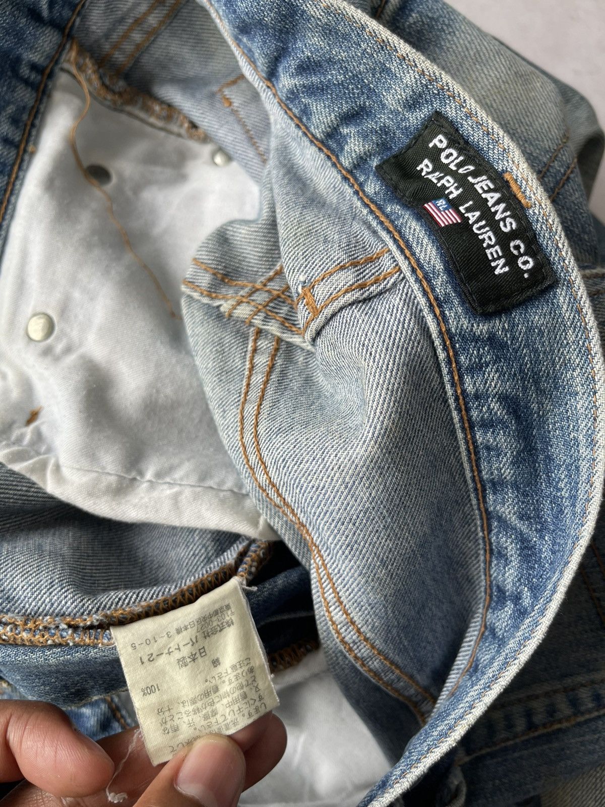 Ralph Lauren Vintage Distressed Polo Ralph Lauren Jeans Size US 31 - 3 Thumbnail