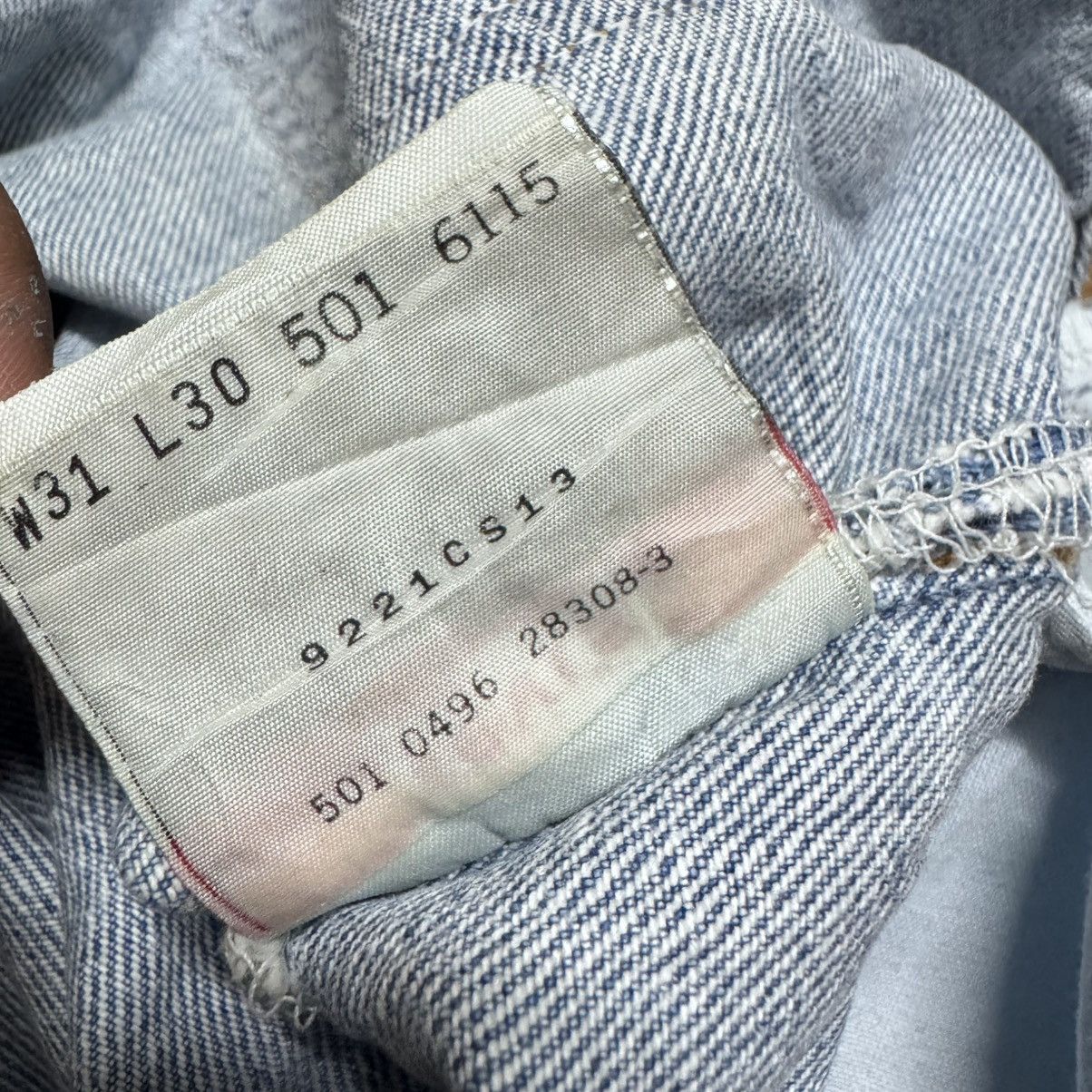 Levi's Vintage Levis 501 Jeans Nice Faded Made in USA Size US 32 / EU 48 - 19 Thumbnail