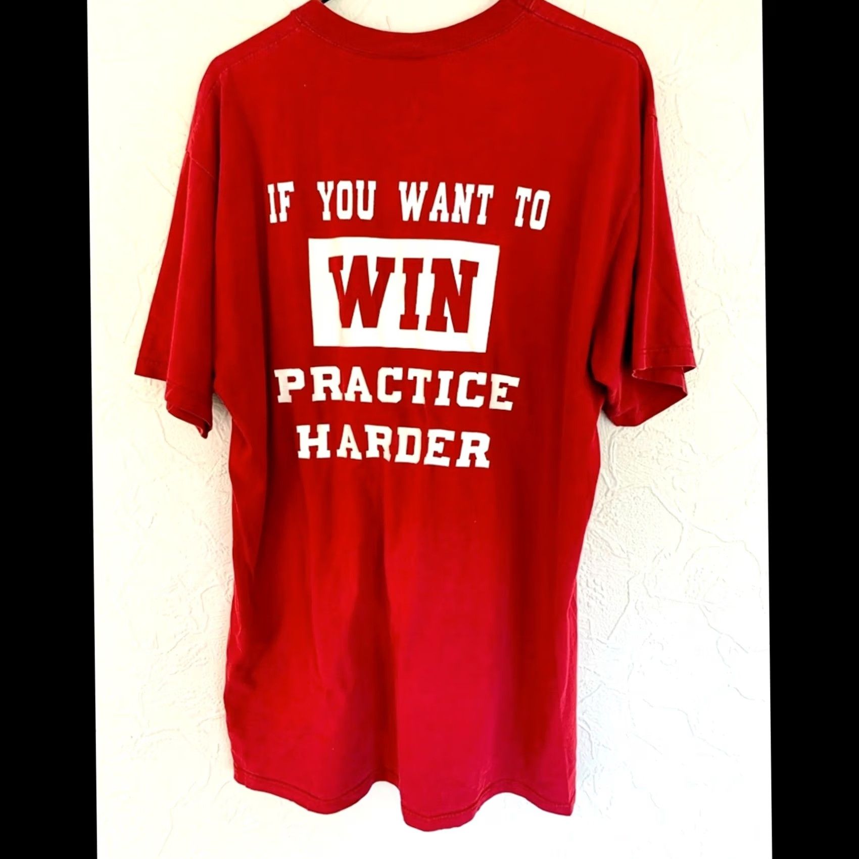 Russell Athletic VINTAGE Washington State Cougars Team Issued WORN Russell Athletic Drew Bledsoe Shirt XL Mens Red Size US XL / EU 56 / 4 - 2 Thumbnail