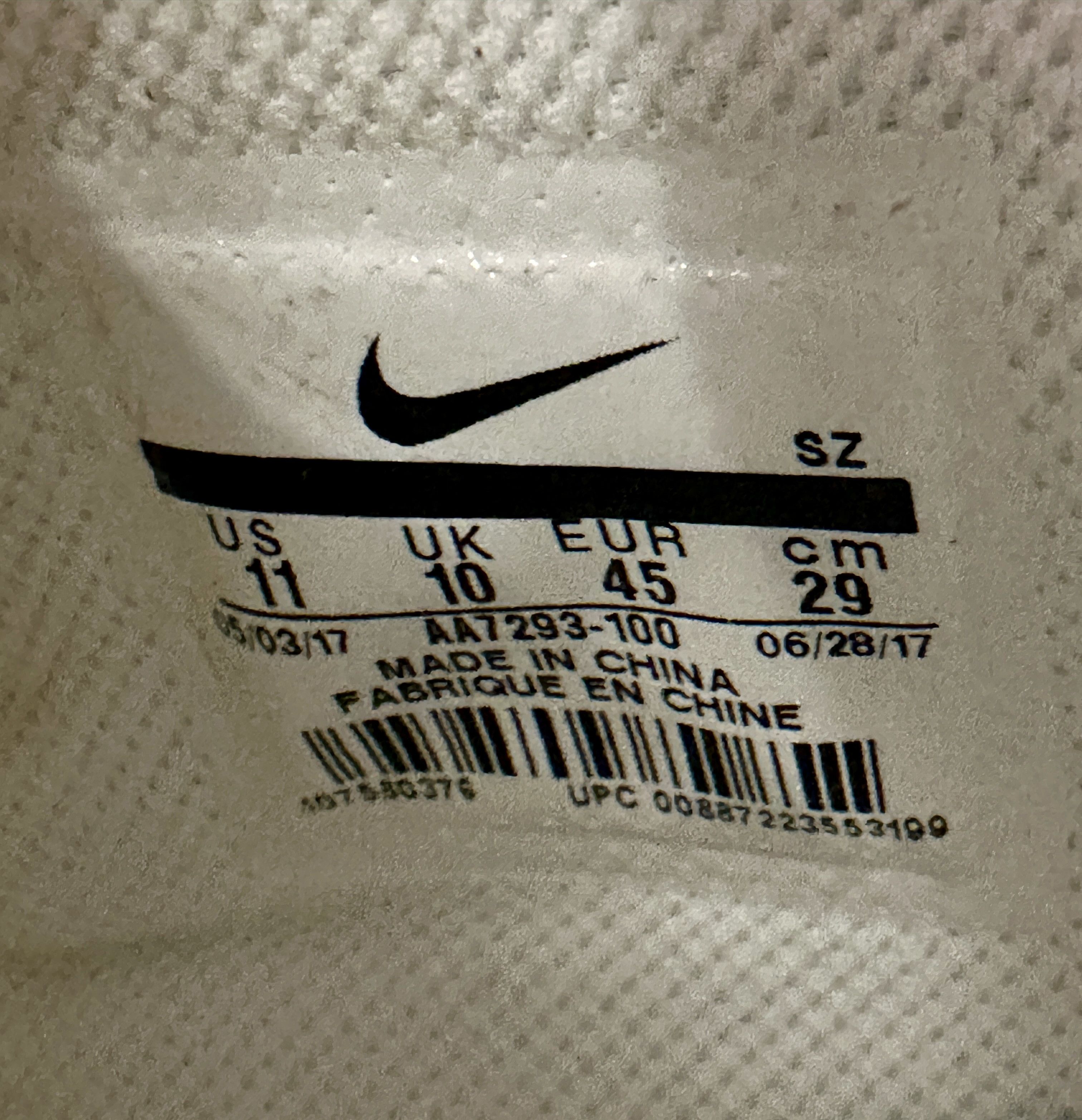 Nike × Off-White BRAND NEW *RARE* NIKE AIR MAX 90 OFF-WHTE - THE TEN SZ 11 Size US 11 / EU 44 - 10 Thumbnail
