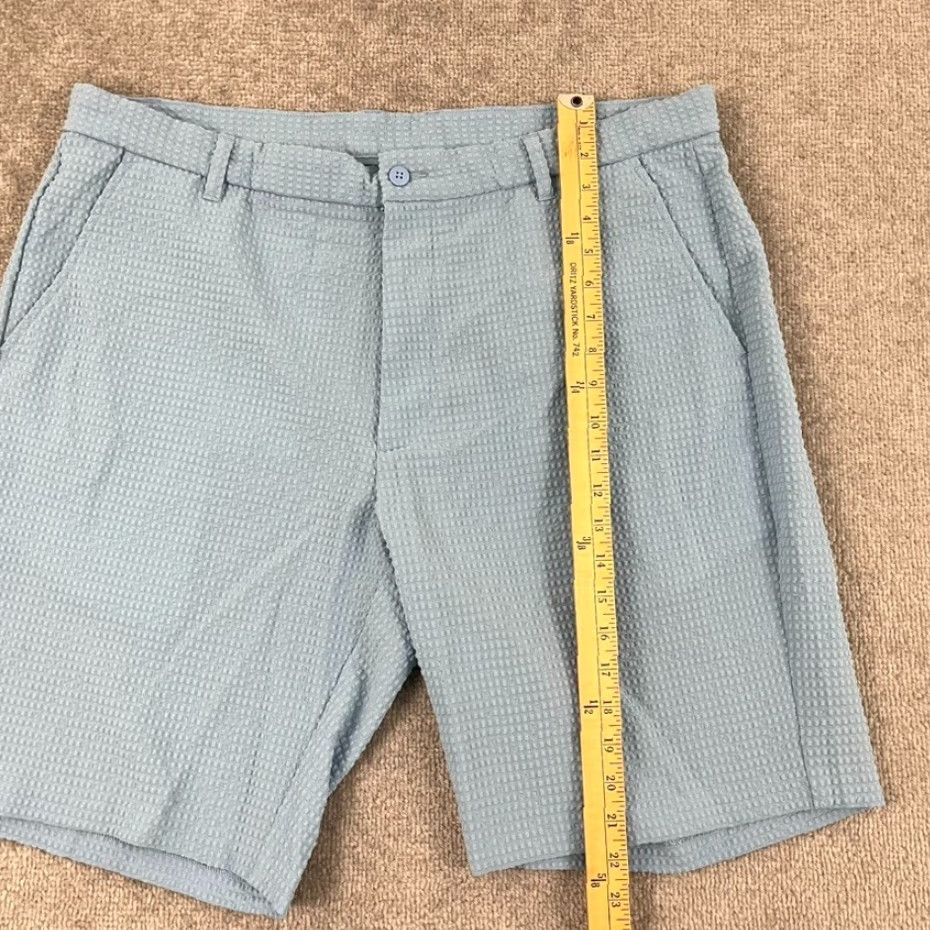 Footjoy FootJoy Shorts Mens 40 / 10" Light Blue Golf Performance Chino Stretch Preppy Size US 40 / EU 56 - 4 Thumbnail