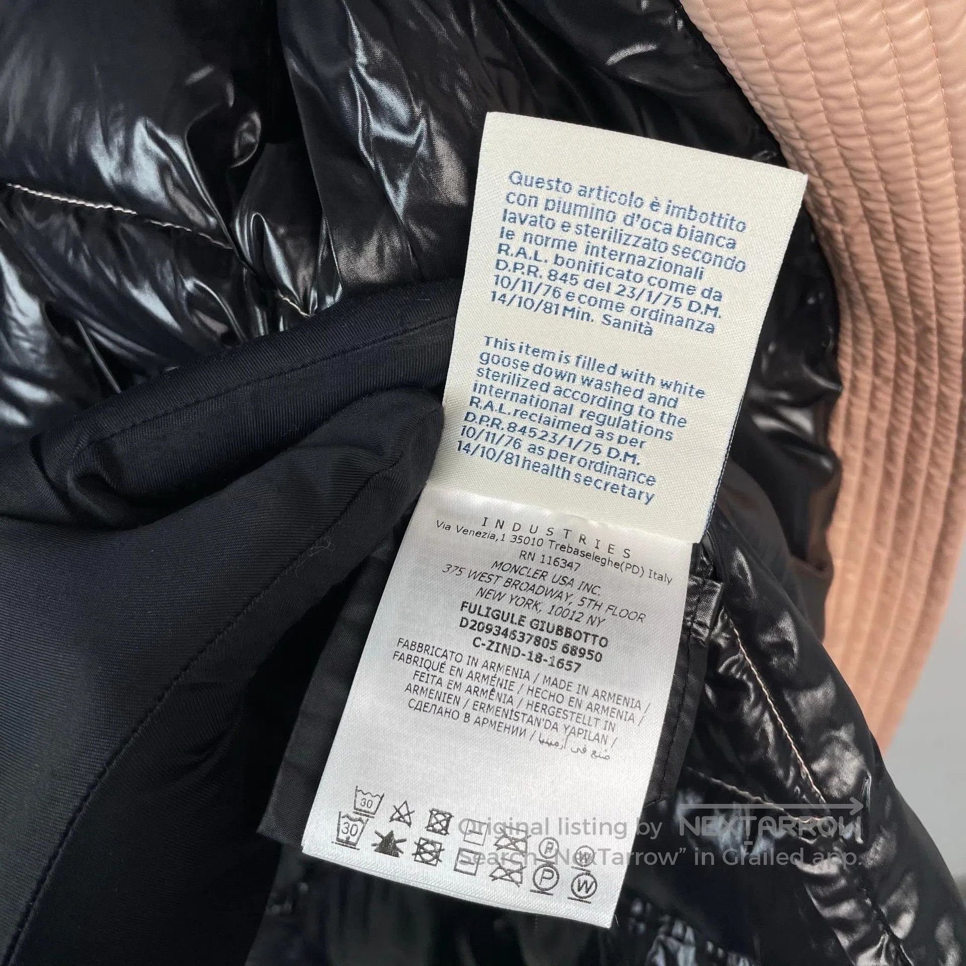 Moncler Moncler Pink Shiny Two-Sided Hooded Jacket Puffer Coat Sli Size XS / US 0-2 / IT 36-38 - 4 Thumbnail