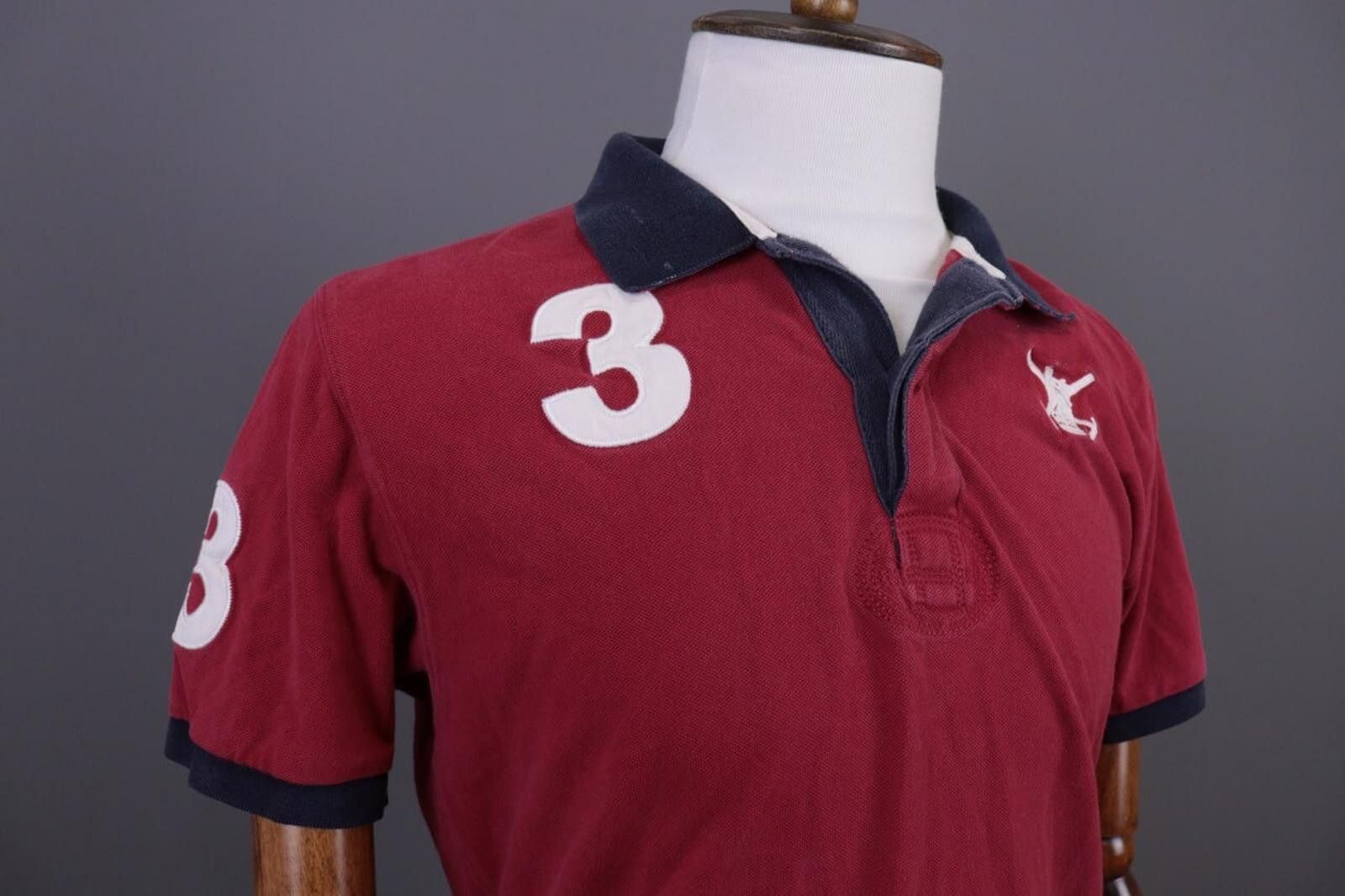 Designer Hackett London Tailored Fit Red Polo Shirt Size M Size US M / EU 48-50 / 2 - 7 Thumbnail