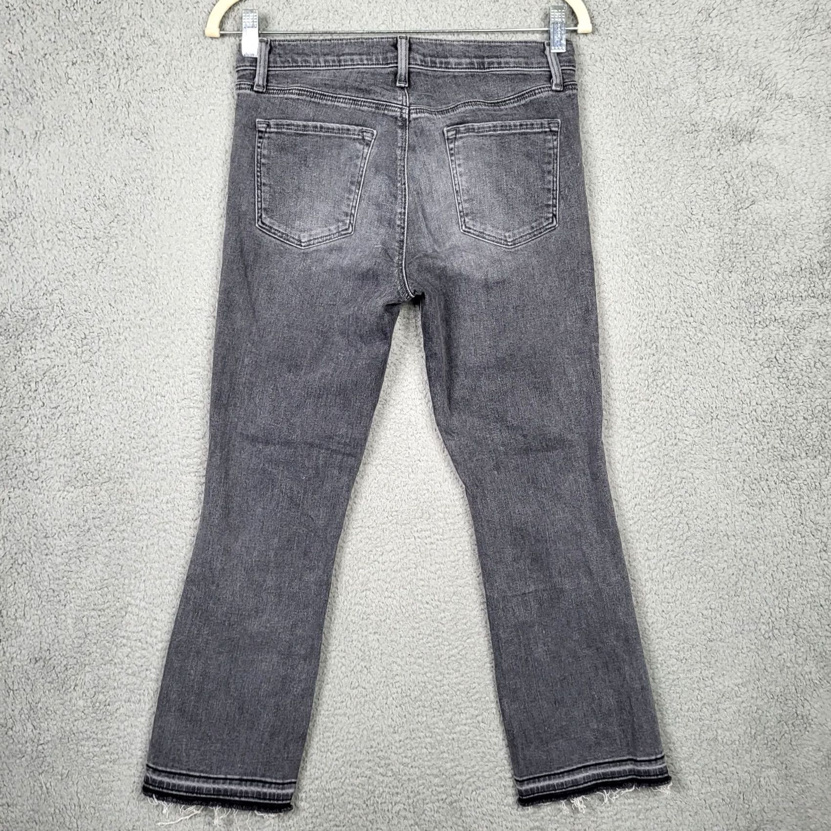 J Brand J.Brand Selena Jeans MID-RISE Earl Grey Women's Size 28 Denim 5-Pocket Belted Regular Fit Size 28" / US 6 / IT 42 - 5 Thumbnail