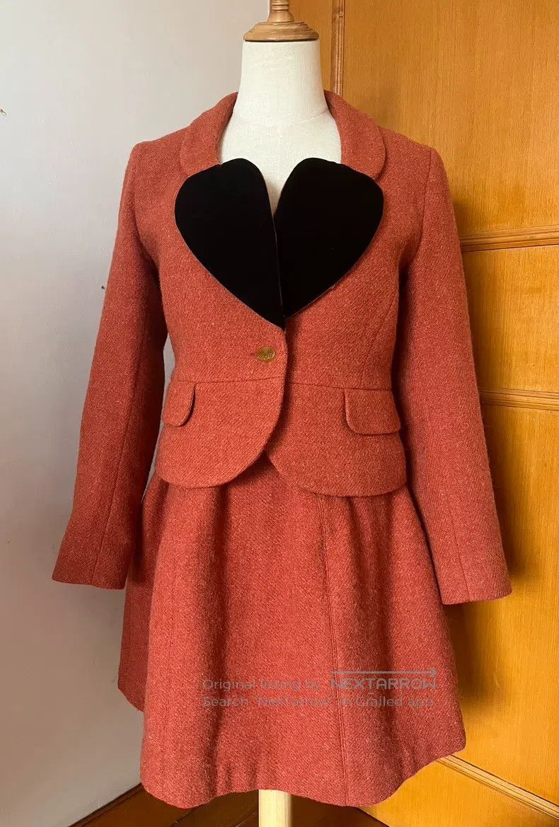 Vivienne Westwood Vivienne Westwood Heart Motif Suit Set Size S / US 4 / IT 40 - 1 Thumbnail
