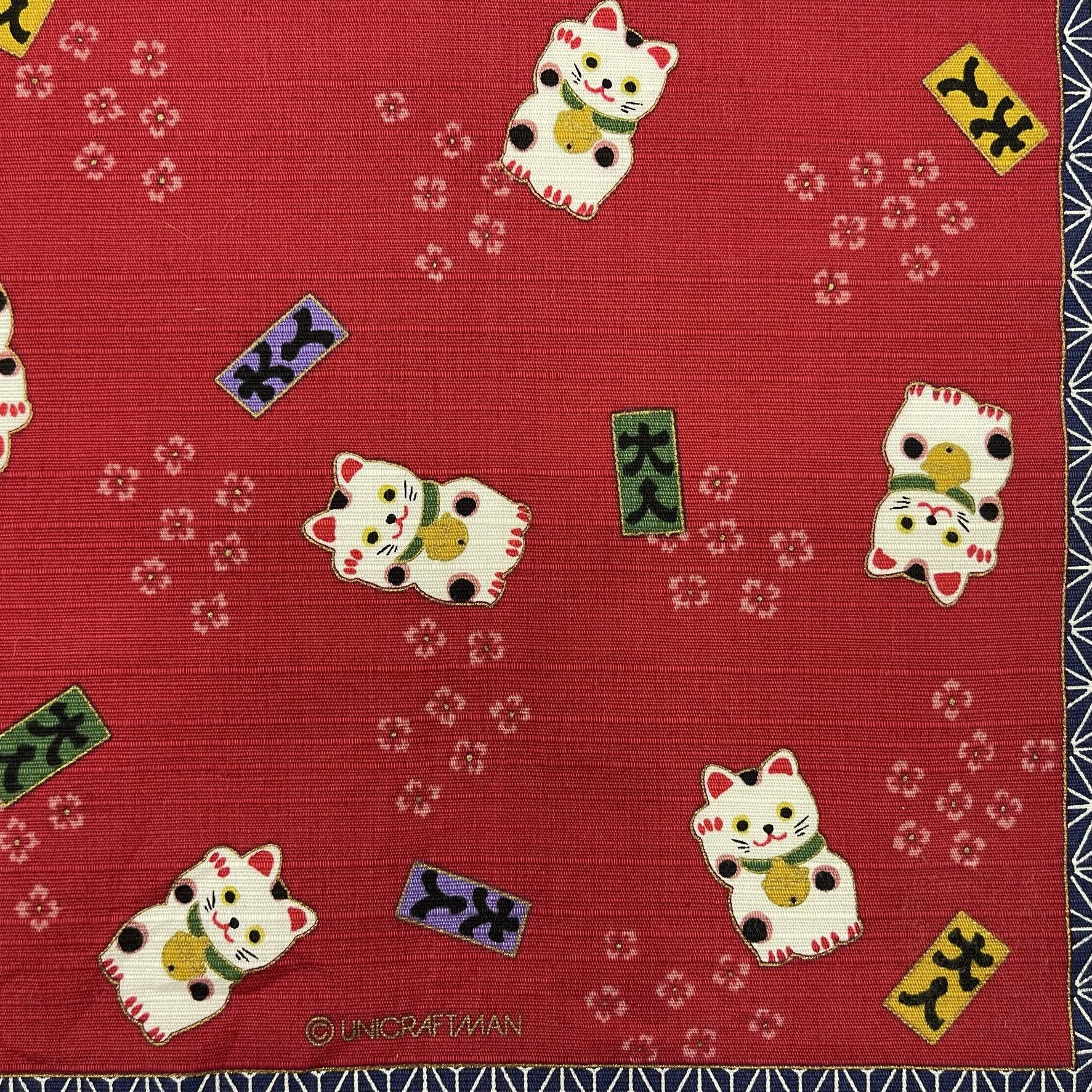 Japanese Brand Vintage Japanese Unicraftman Furoshiki - 5002 Size ONE SIZE - 8 Thumbnail