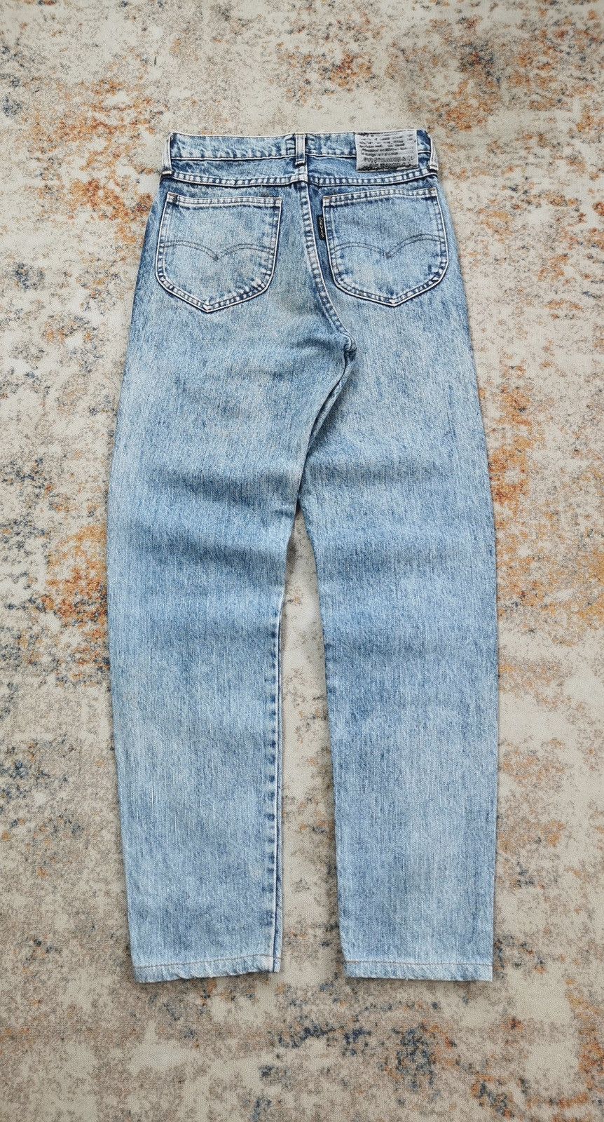 Japanese Brand × Levi's × Vintage Levis Skinny Stone Wash Jeans (LG97) Size US 27 - 2 Thumbnail