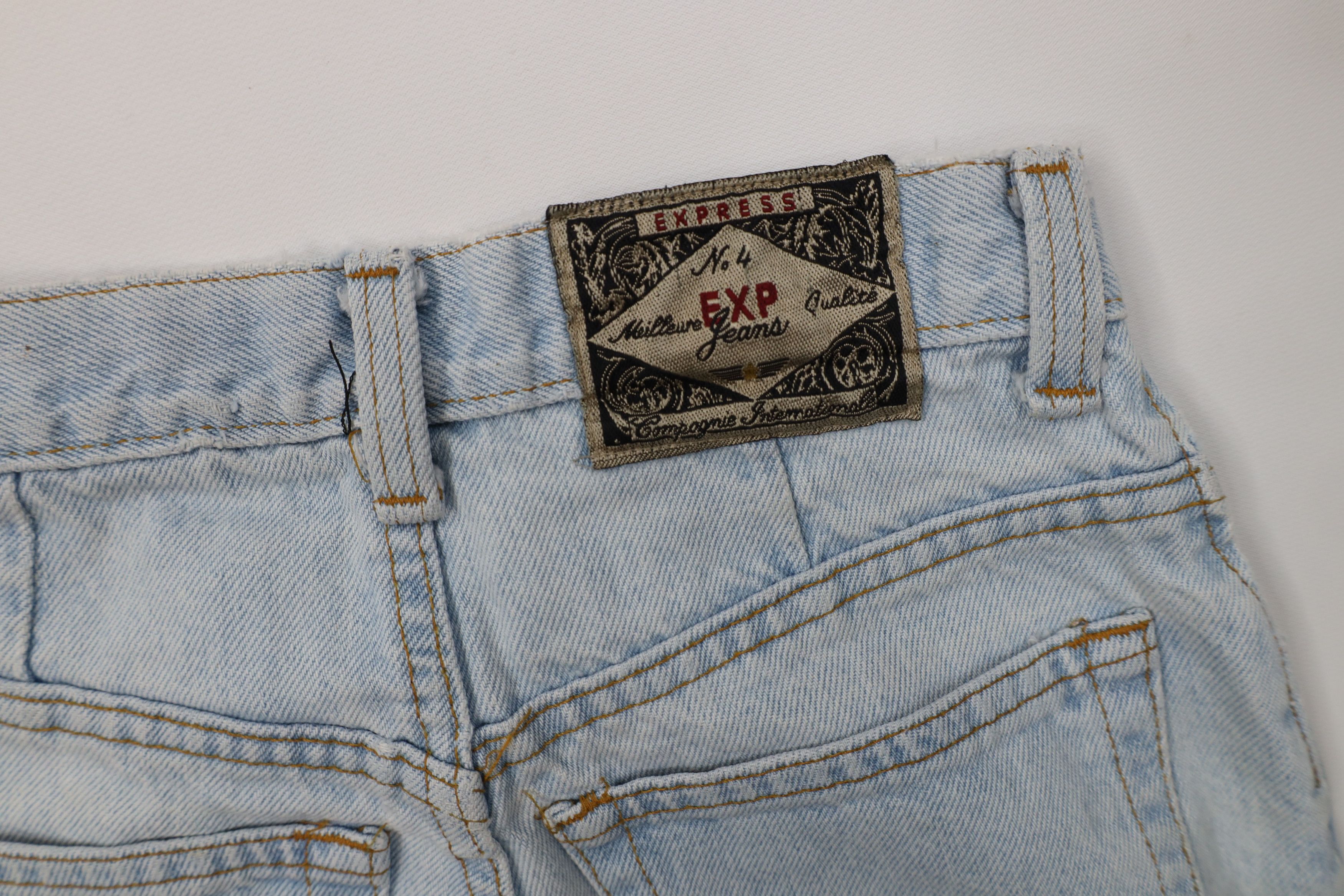 Vintage Vintage 90s Streetwear Relaxed Fit Tapered Denim Jeans USA Size 26" / US 2 / IT 38 - 16 Thumbnail