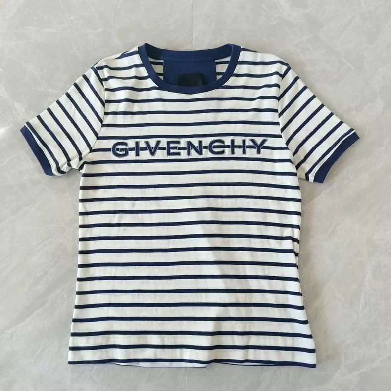 Givenchy Givenchy Striped Short Sleeve Shirt Size US M / EU 48-50 / 2 - 1 Thumbnail