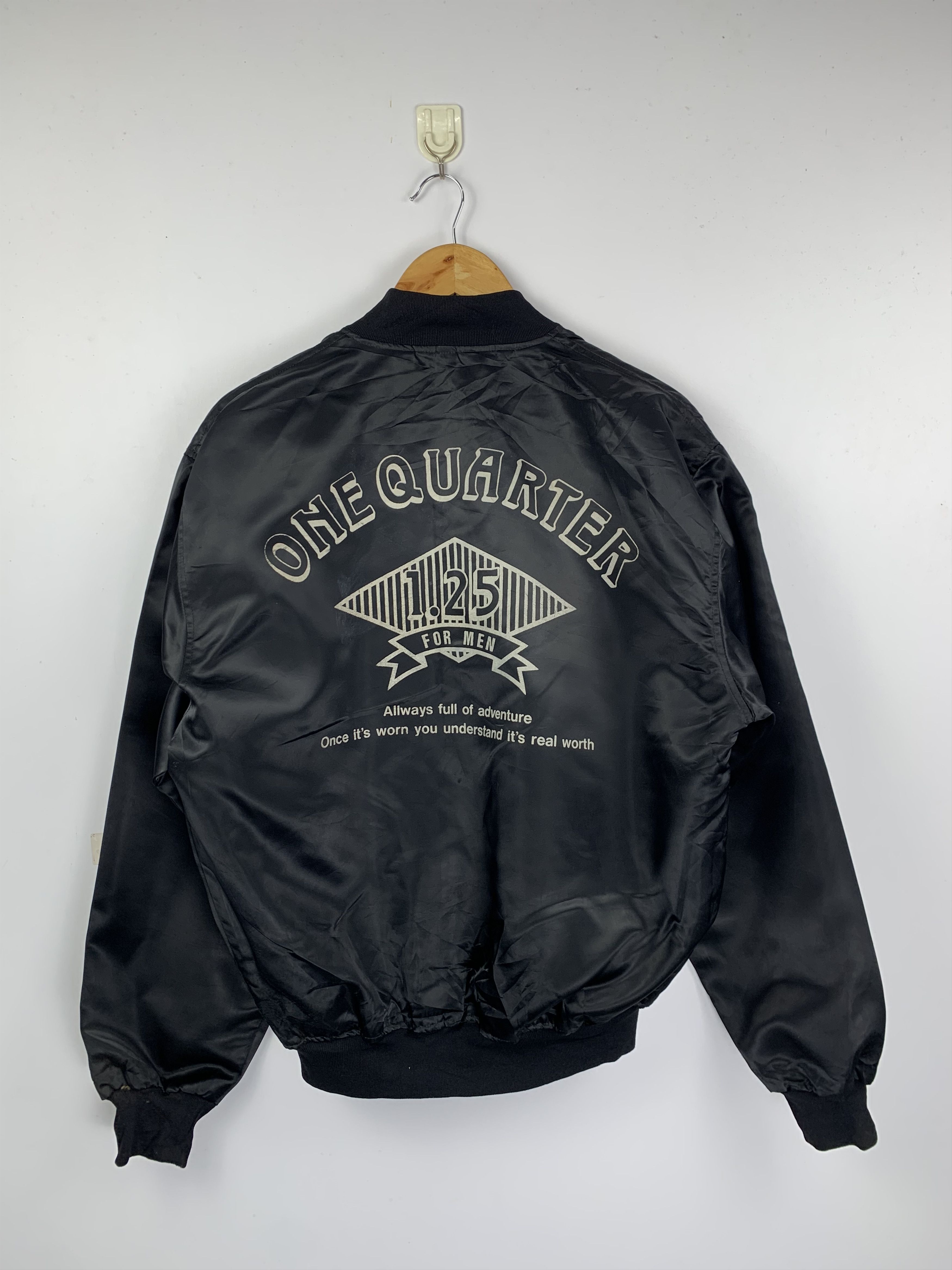 Japanese Brand Vintage One Quarter Reversible Jacket DJ0996 Size US L / EU 52-54 / 3 - 1 Thumbnail