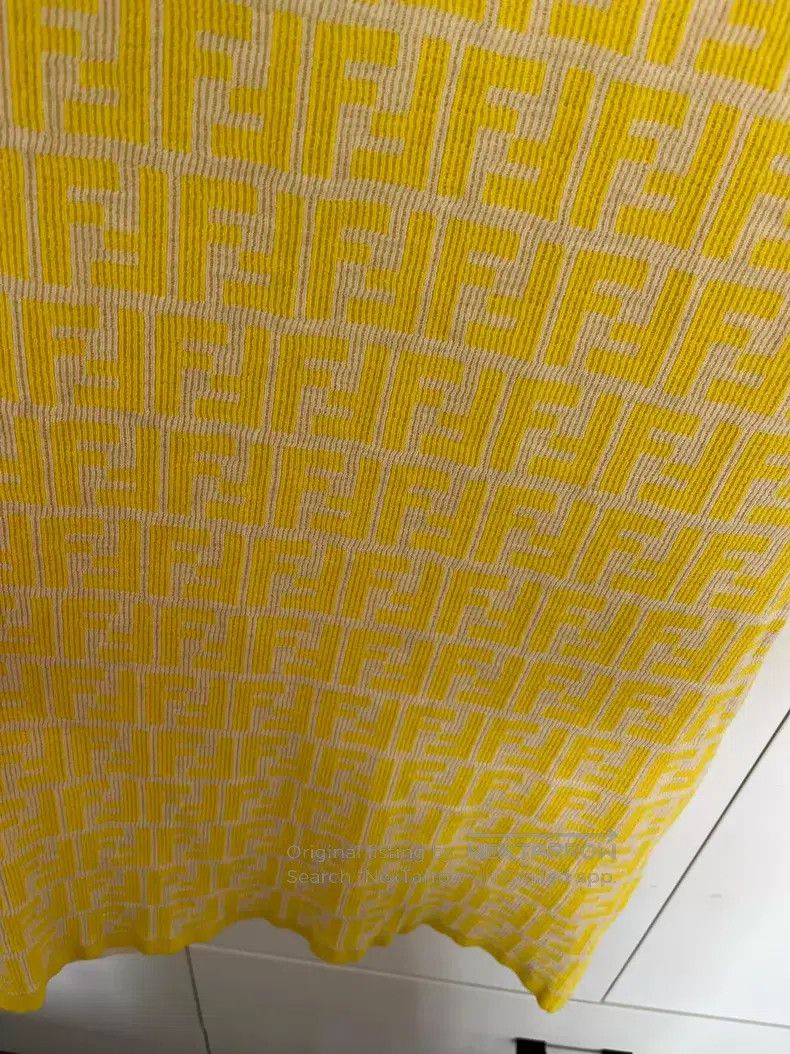 Fendi Fendi All-over Printed Dress Size XS / US 0-2 / IT 36-38 - 3 Thumbnail