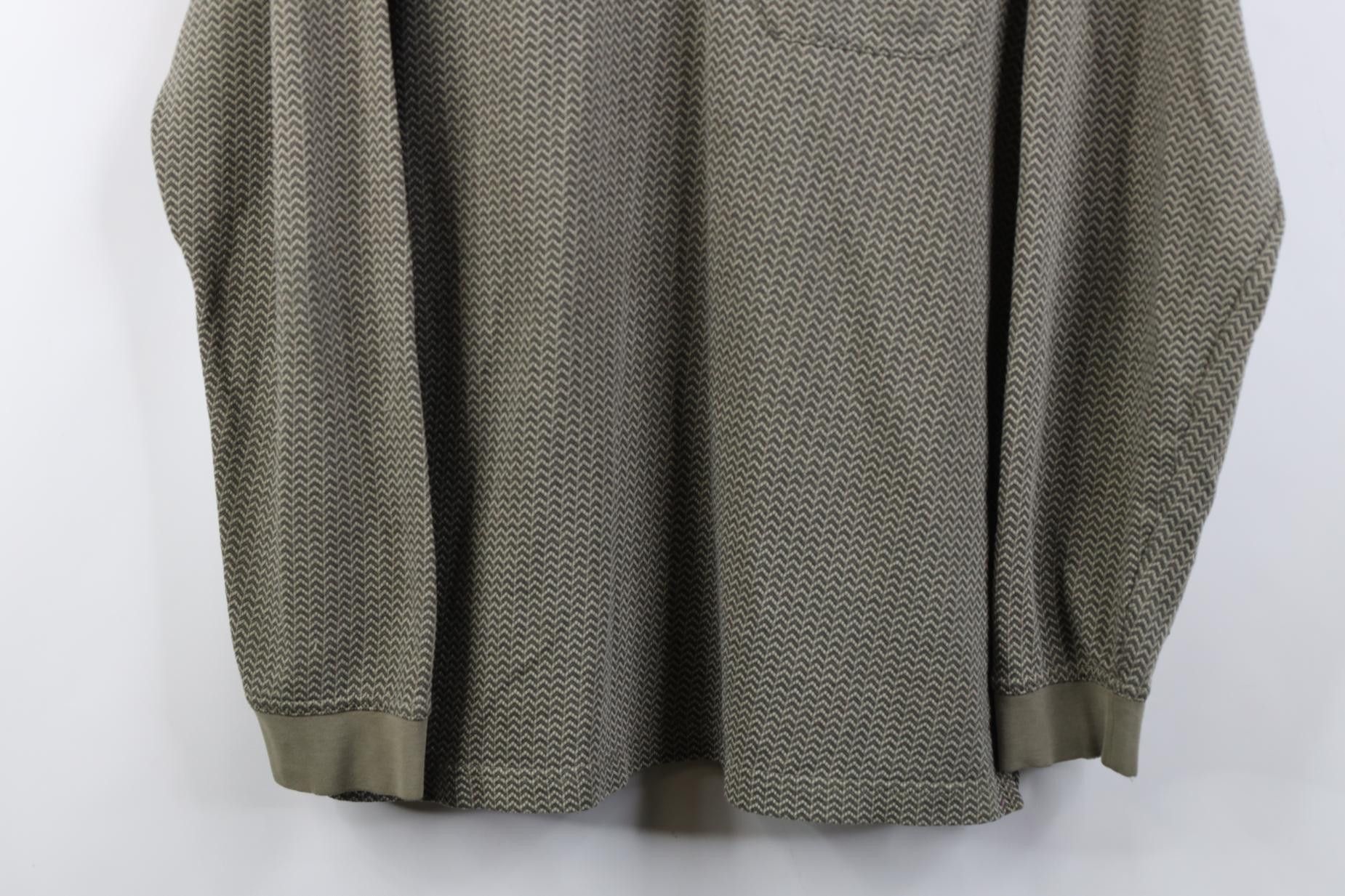 Vintage Vintage 90s Y2K Streetwear Knit Long Sleeve Golf Polo Shirt Size US L / EU 52-54 / 3 - 3 Thumbnail